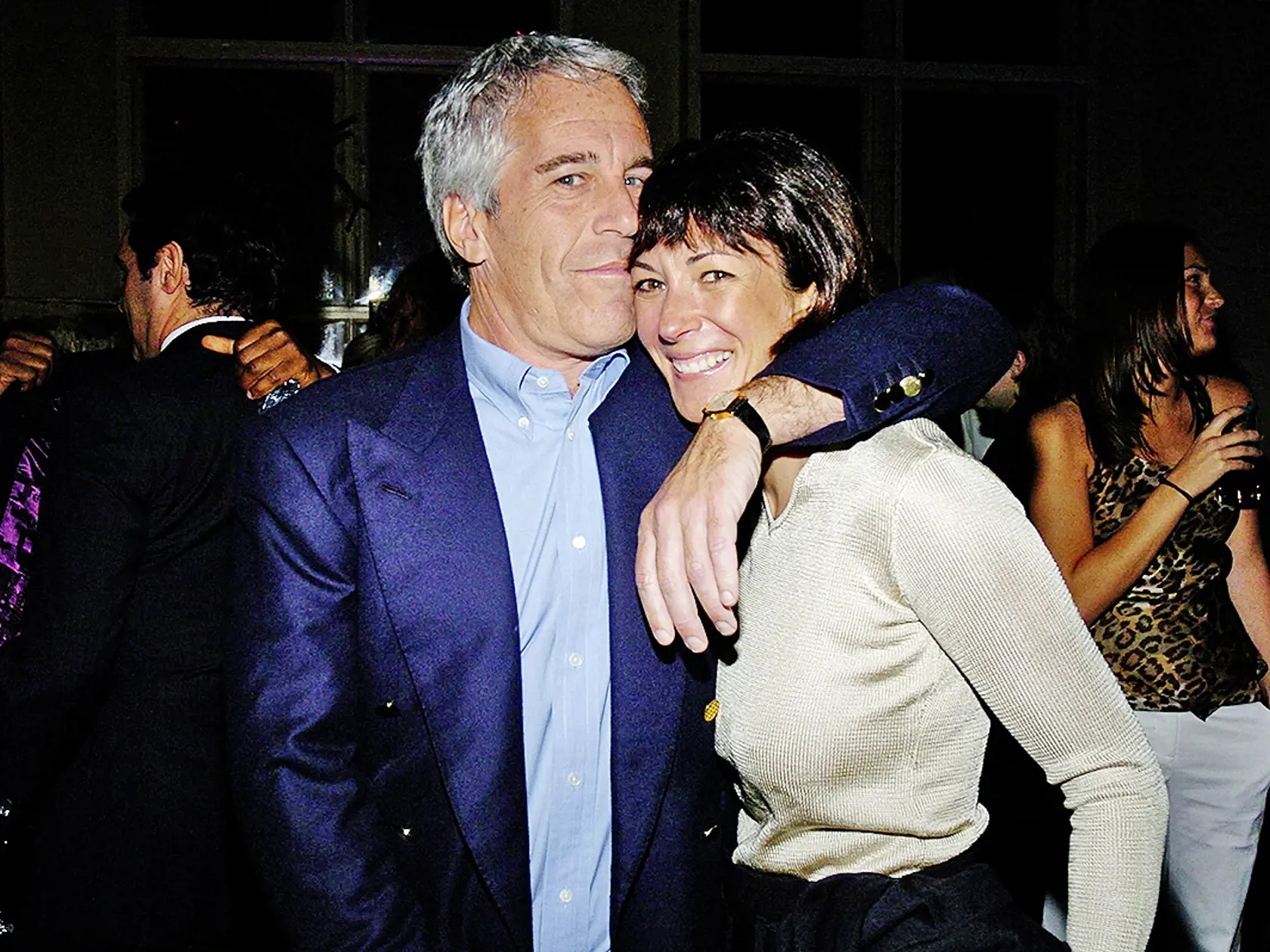 Jeffrey Epstein a Ghislaine Maxwell v roku 2005.