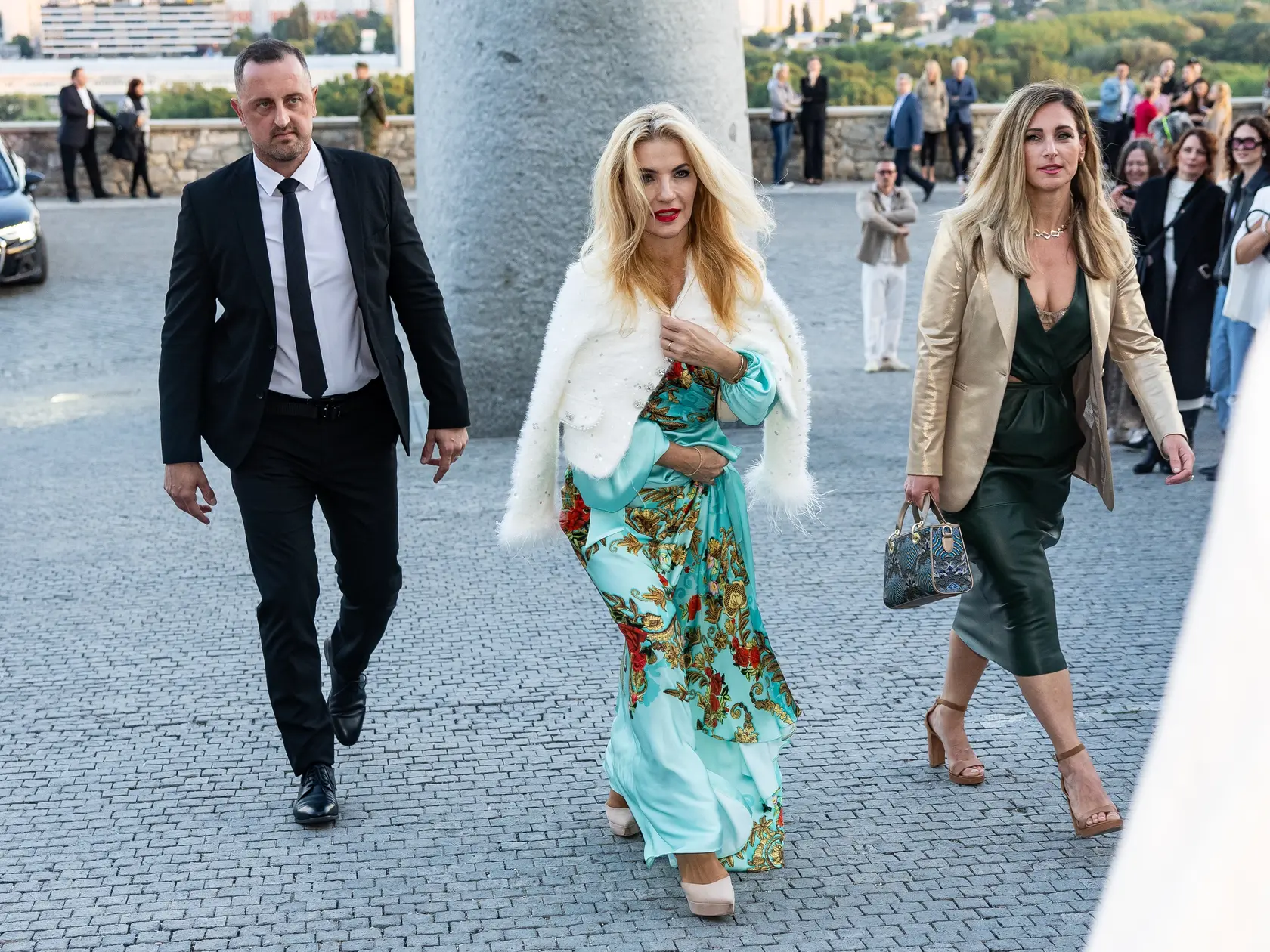 Bratislavské módne dni 2025, druhý deň. Na snímke je Martina Šimkovičová.