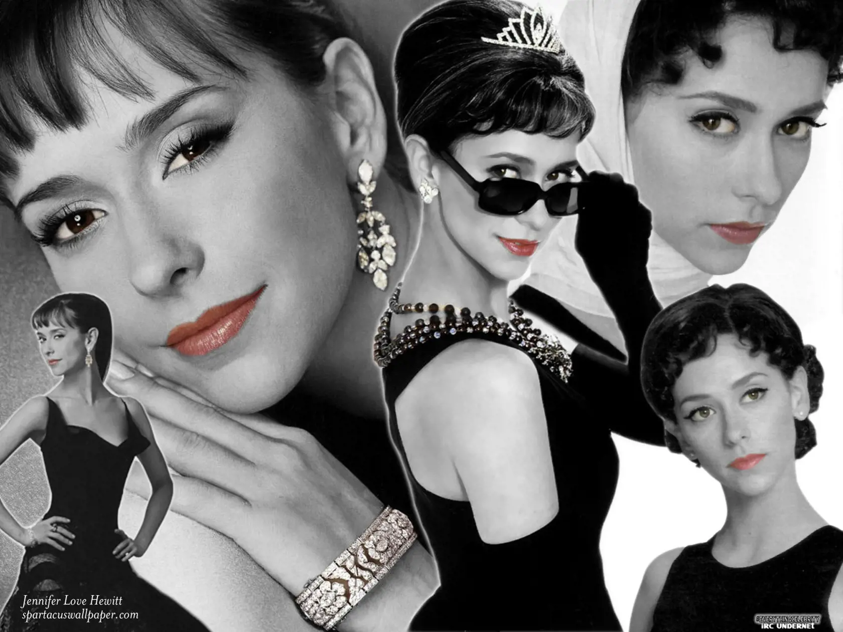 Jennifer Love Hewitt ako Audrey Hepburn v Príbehu Audrey Hepburn, 2000