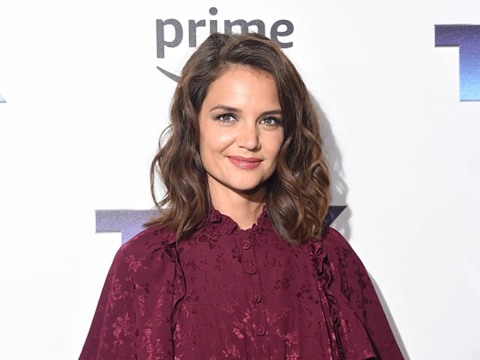 NEW YORK, NY - AUGUST 16:  Katie Holmes attends "The Tick" Blue Carpet Premiere at Village East Cinema on August 16, 2017 in New York City.  (Photo by Jamie McCarthy/Getty Images)
