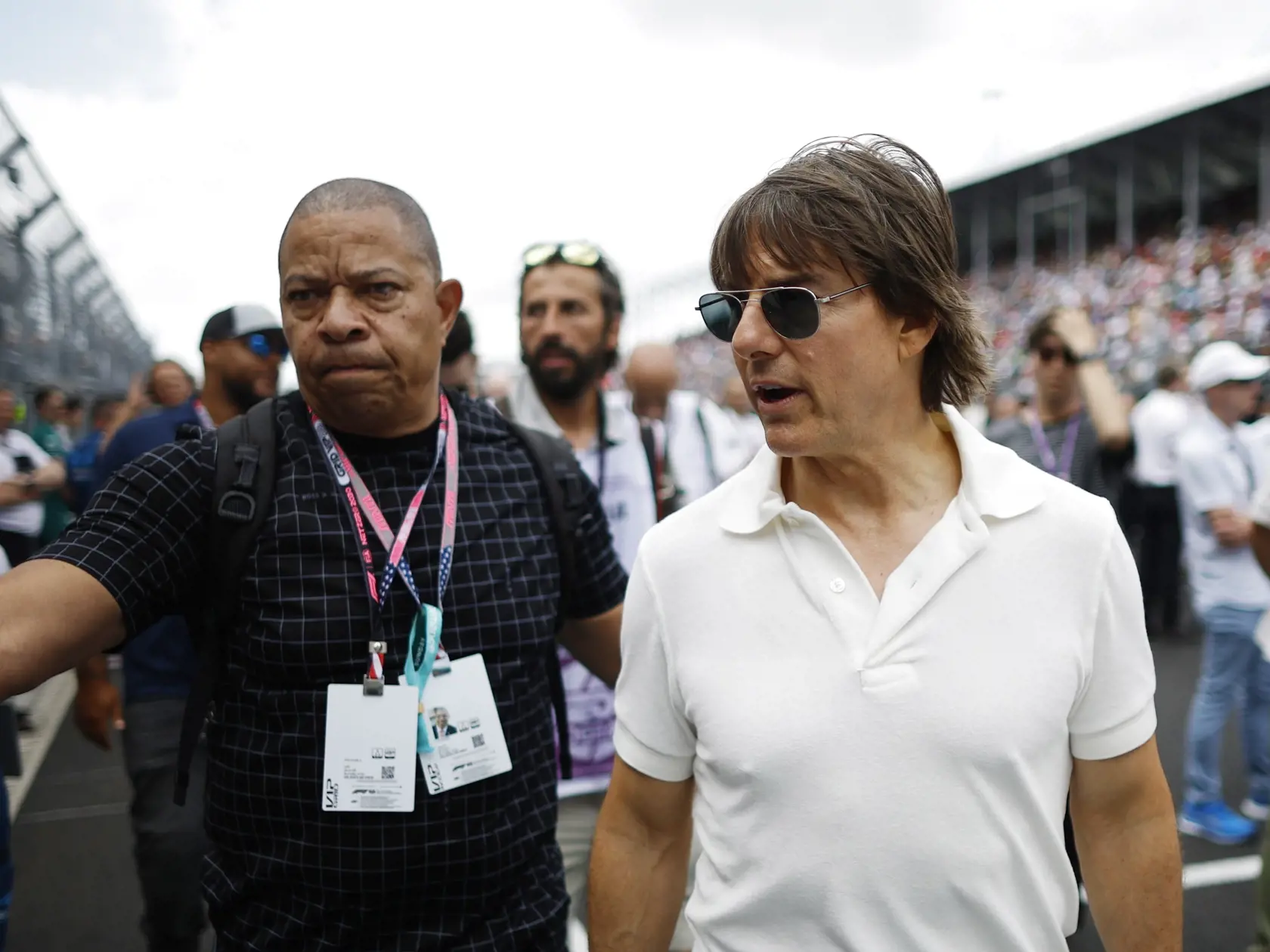 Tom Cruise na Veľkej cene Formuly 1 v Miami