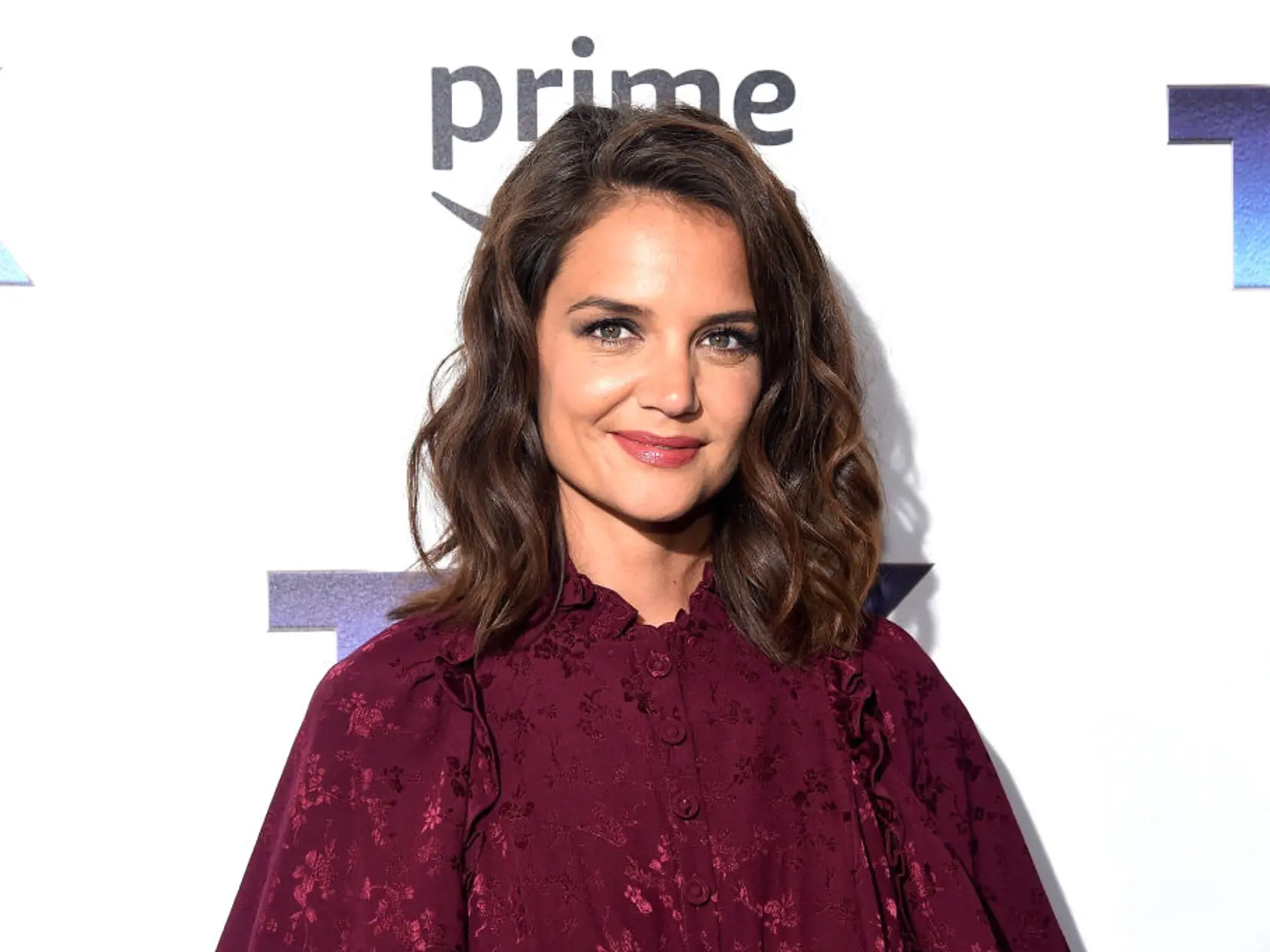 NEW YORK, NY - AUGUST 16:  Katie Holmes attends "The Tick" Blue Carpet Premiere at Village East Cinema on August 16, 2017 in New York City.  (Photo by Jamie McCarthy/Getty Images)