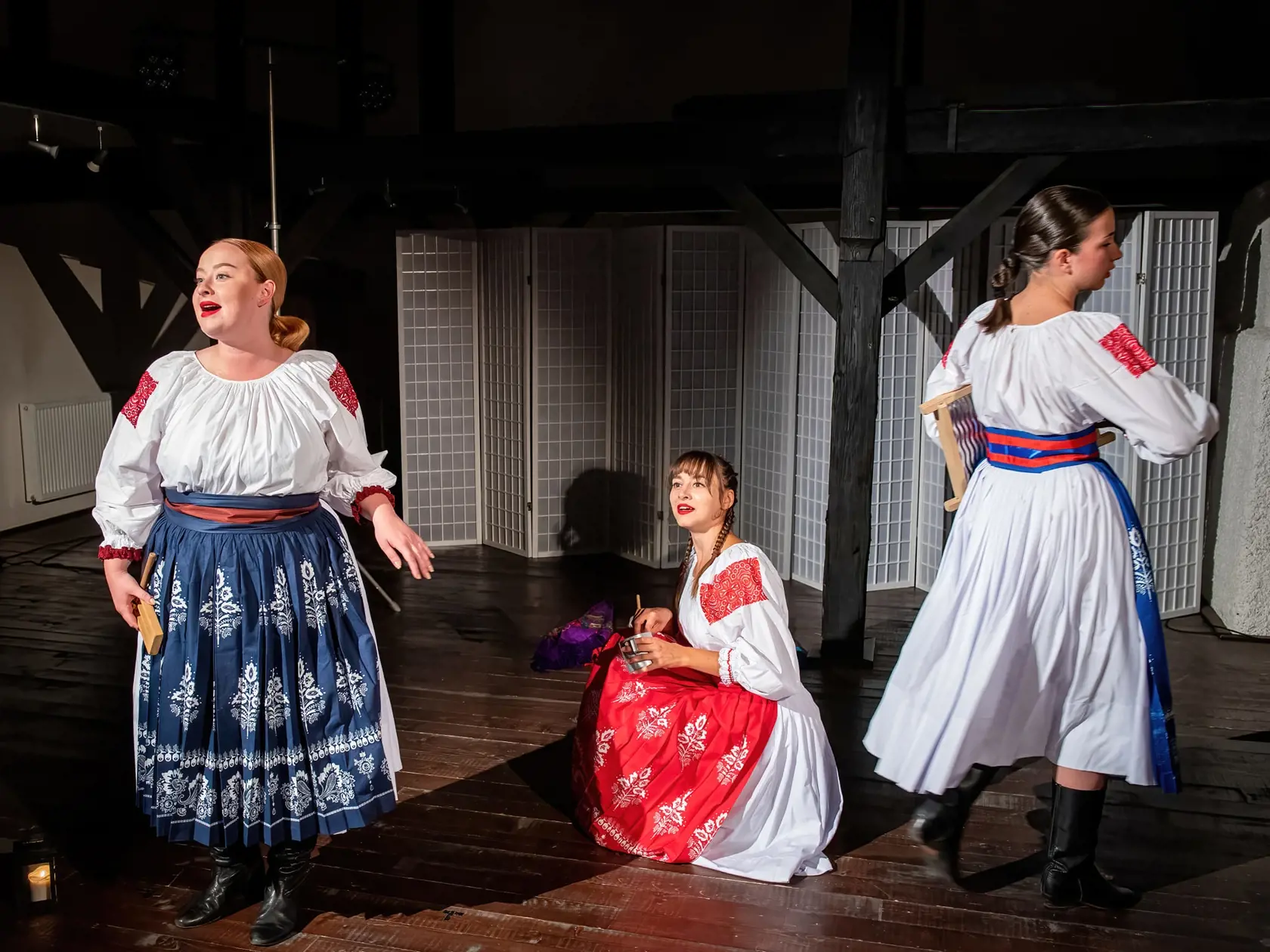 Zuzana so svojimi spolužiačkami ako členky divadelného súboru Teatro Colorato sa dva dni pred tragickou smrťou predstavili v Revúcej v divadelnej hre Ó sláva hviezd, ó sláva.