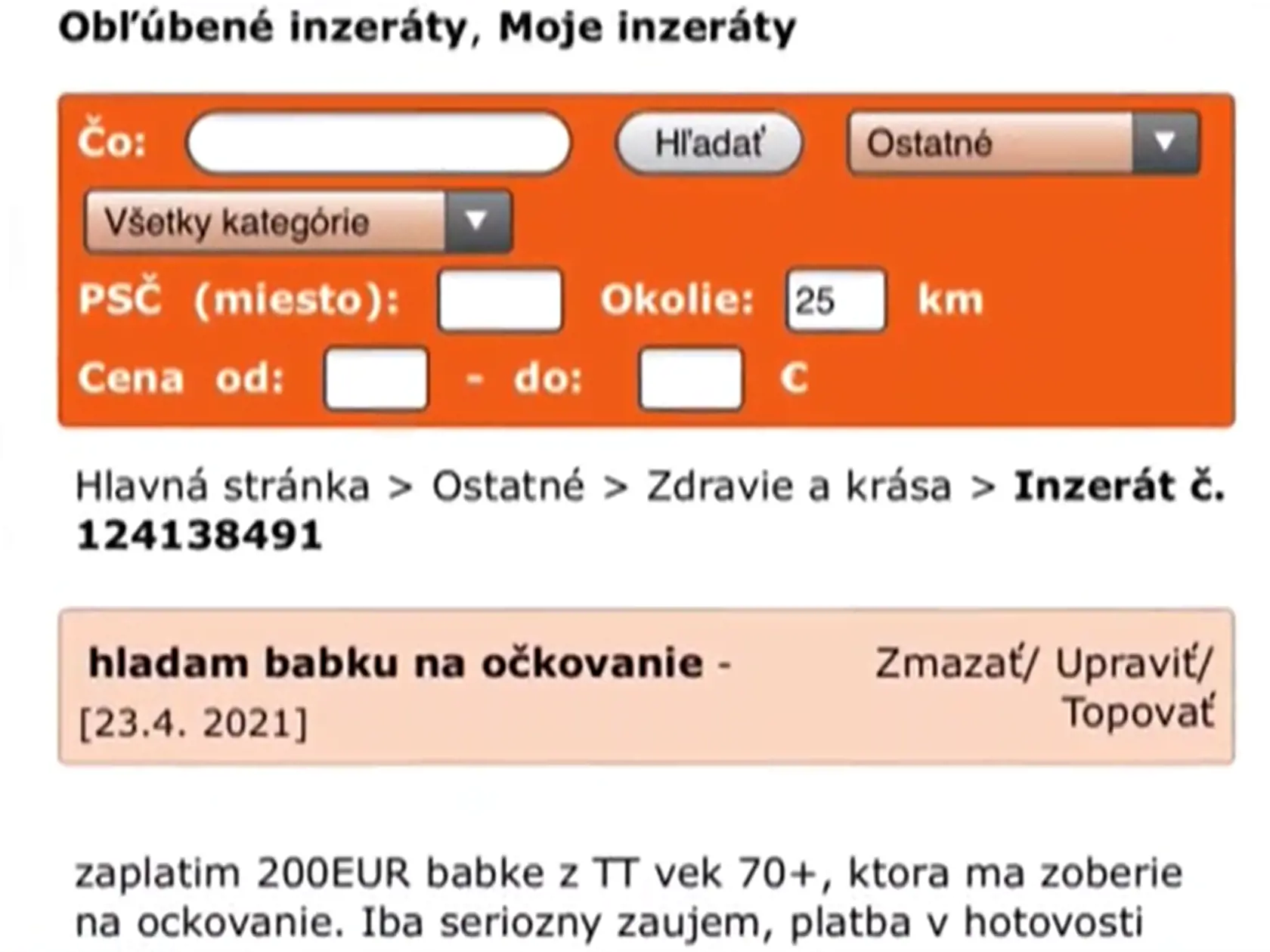 Vynaliezaví Slováci našli spôsob ako sa rýchlo dostať k vakcíne. Za sprievod vašej babky či dedka ponúkajú pivo, niektorí dokonca stovky eur!