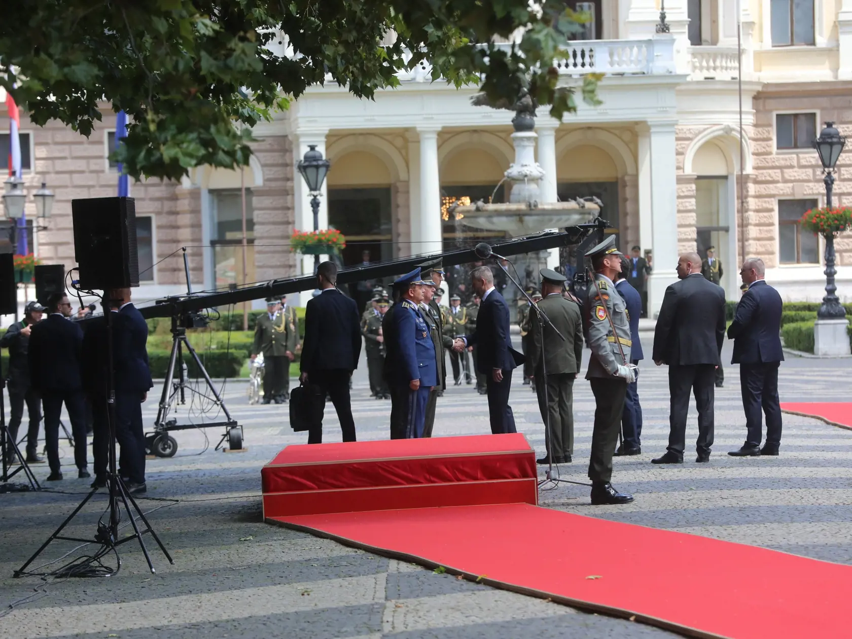 Inaugurácia Petra Pellegriniho za prezidenta Slovenskej republiky.