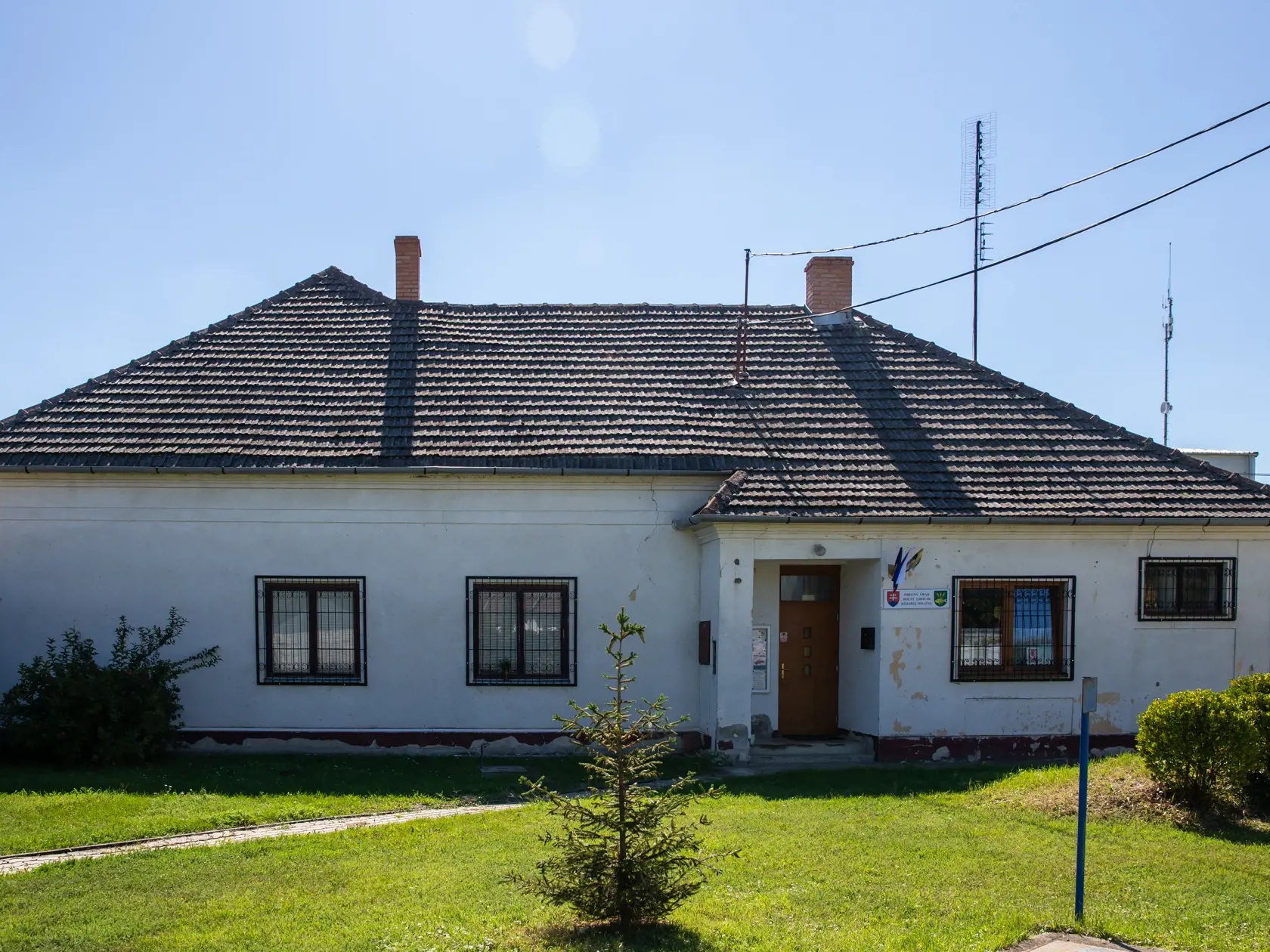 Na snímke je obec Dolný Chotár, ktorej starostom bol František Dora.