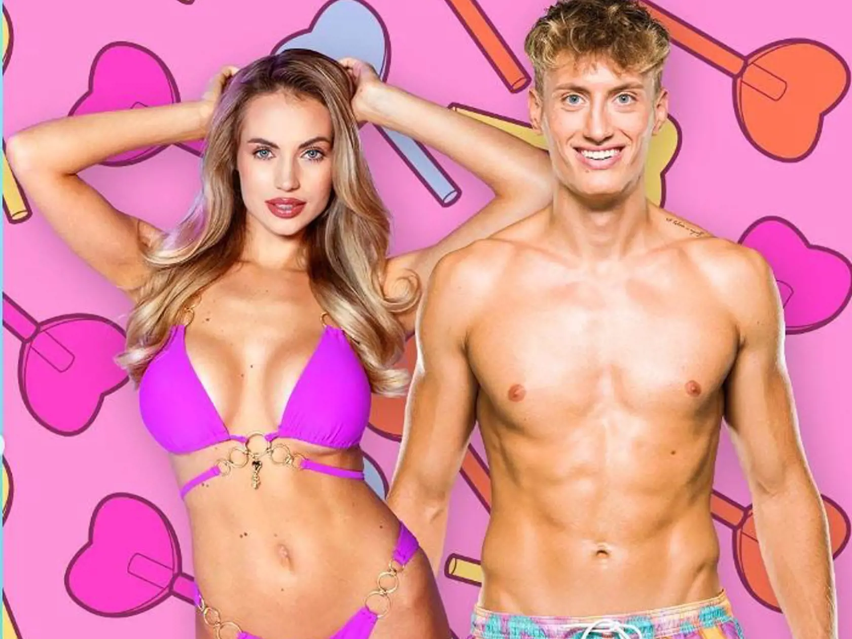 Natálie Kočendová a David tvoria v Love Island pár.