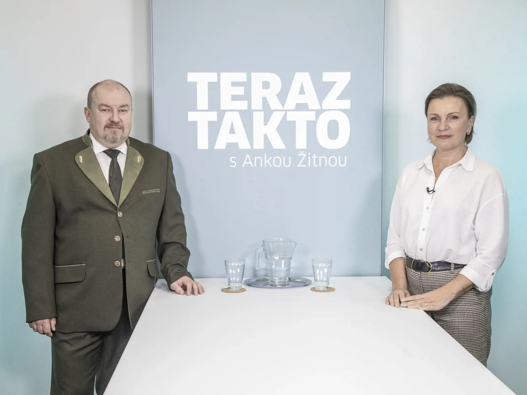 Diskusná relácia “Teraz Takto”, ktorej bol hosťom moderátorky Anky Žitnej poslanec z kandidátky SNS Rudolf Huliak.