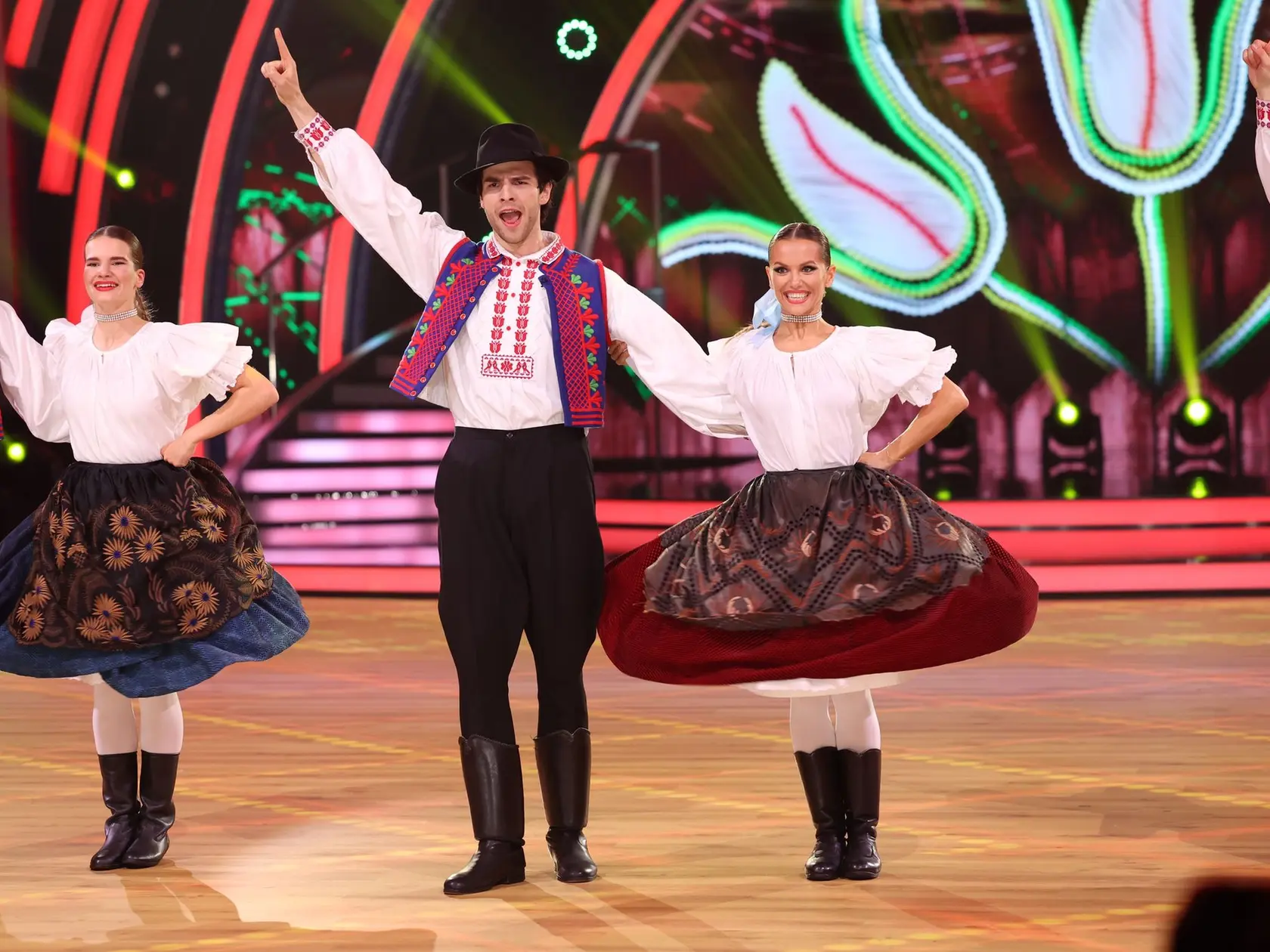 8. kolo Let's Dance. Na snímke Kristián Baran a Dominika Rošková.