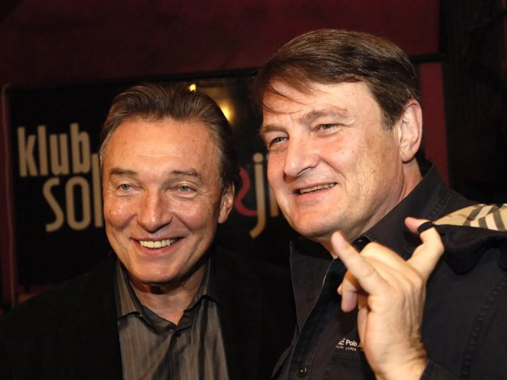 Karel Gott a Ladislav Štaidl.