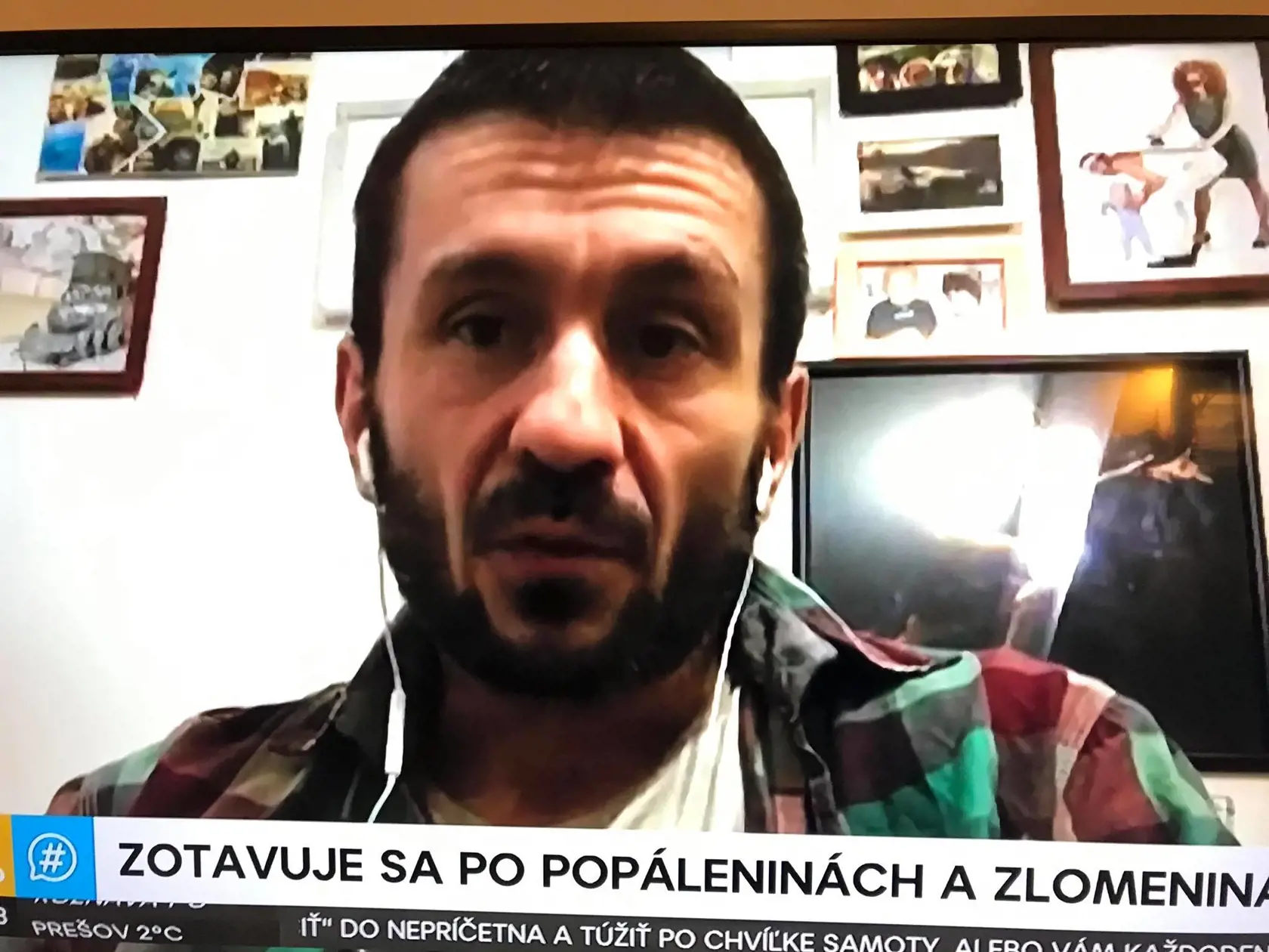 Cmorej porozprával o svojich zraneniach v Teleráne.