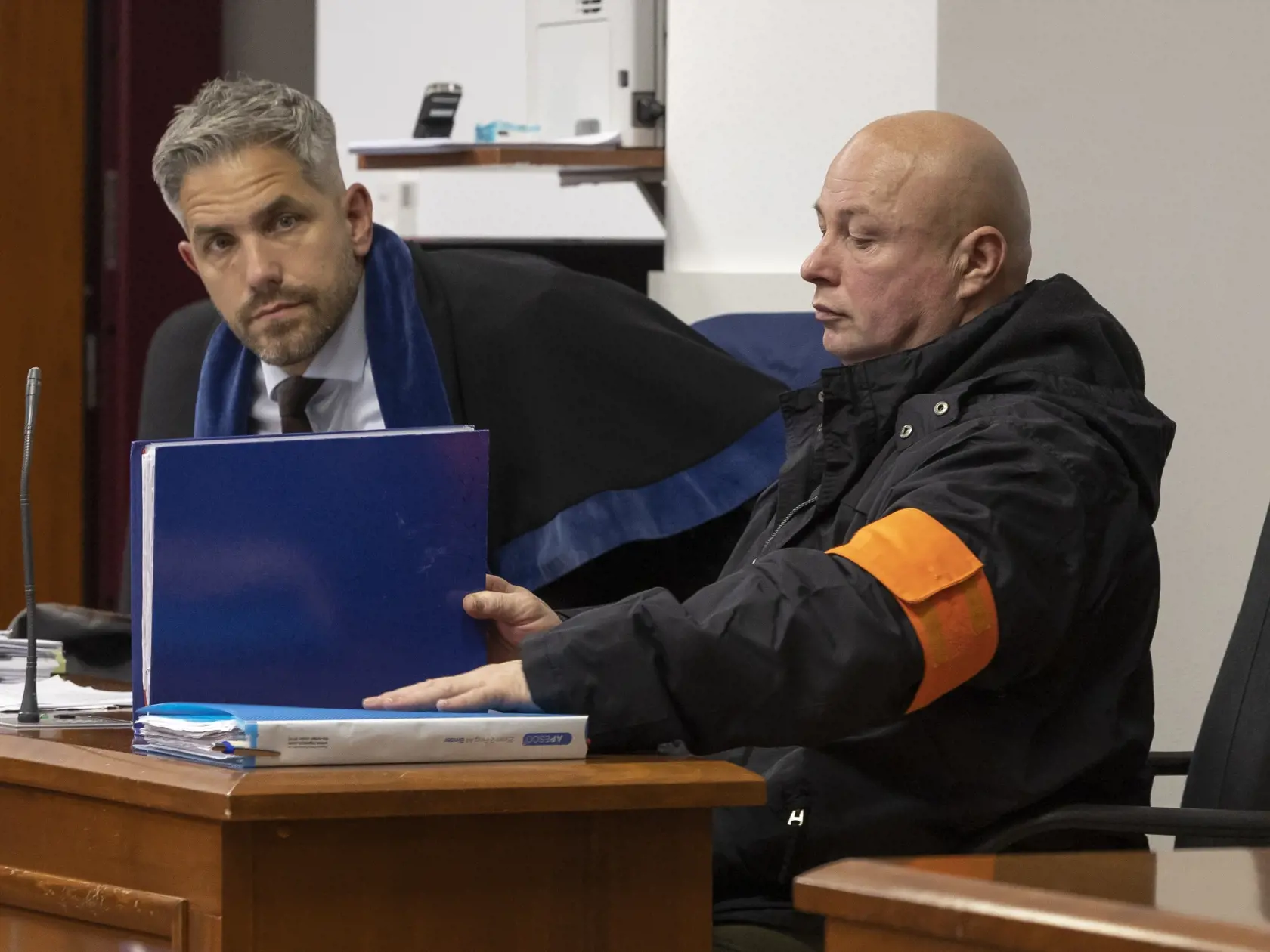 Súdne pojednávanie s Branislavom Kurtulikom na Špecializovanom trestnom súde v Pezinku.