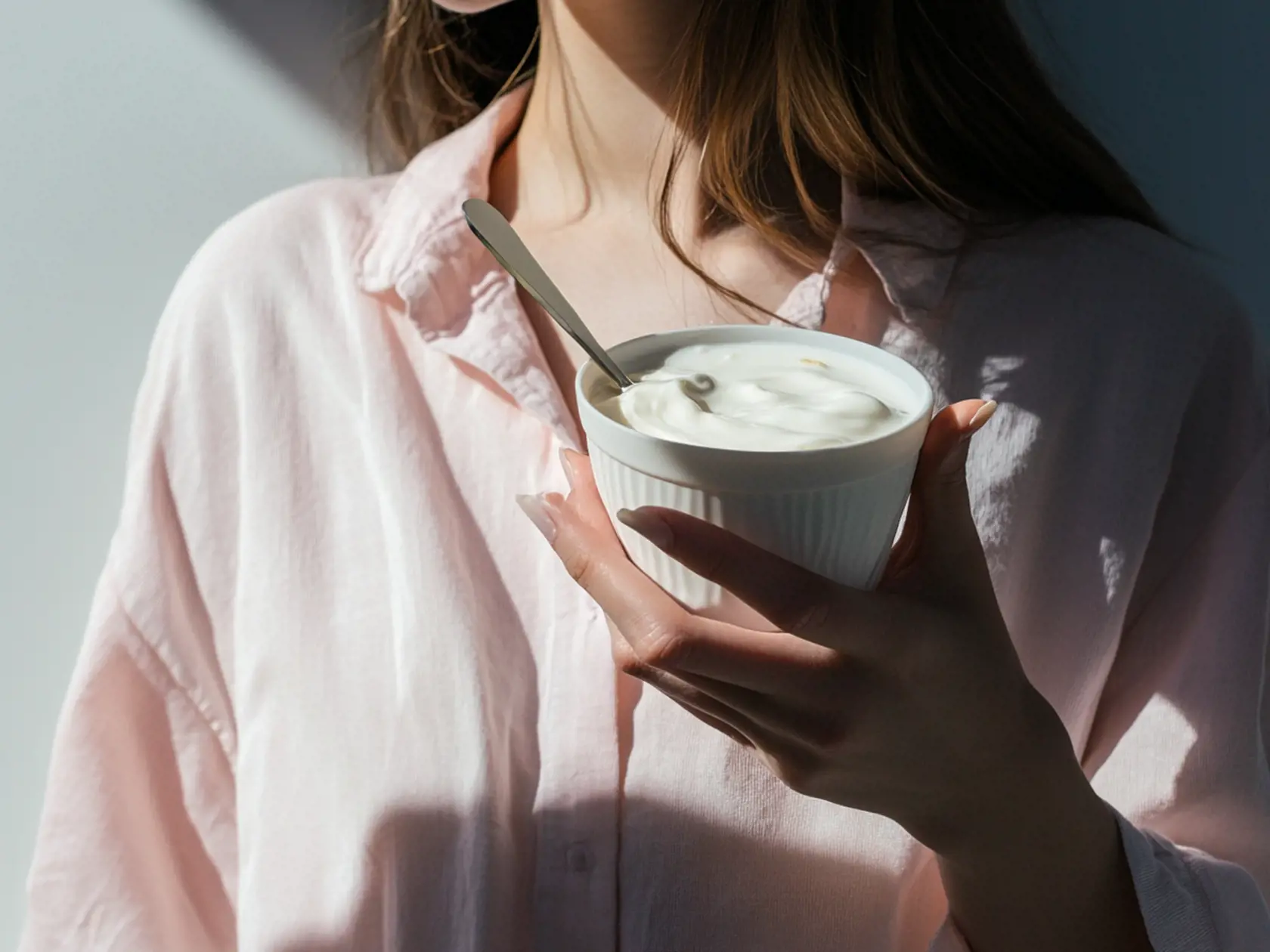biely jogurt