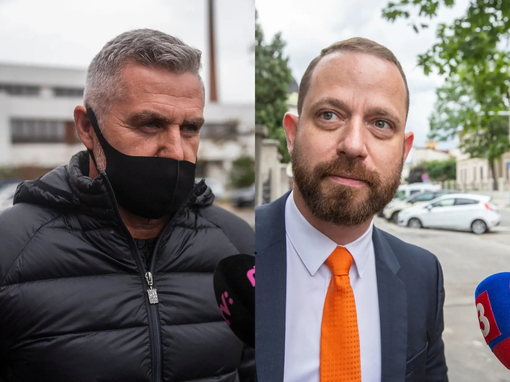 Začiatkom decembra 2021 líder strany Smer-SD Robert Fico poriadne šokoval nielen politickú verejnosť, keď priamo pred očami novinárov ponúkol z väzby čerstvo prepustenému Tiborovi Gašparovi miesto na kandidátke v budúcich parlamentných voľbách. Uviedol, že policajný exprezident je v prípade záujmu uňho „vítaný na palube“. Na snímke Tibor Gašpar a advokát Marek Para.