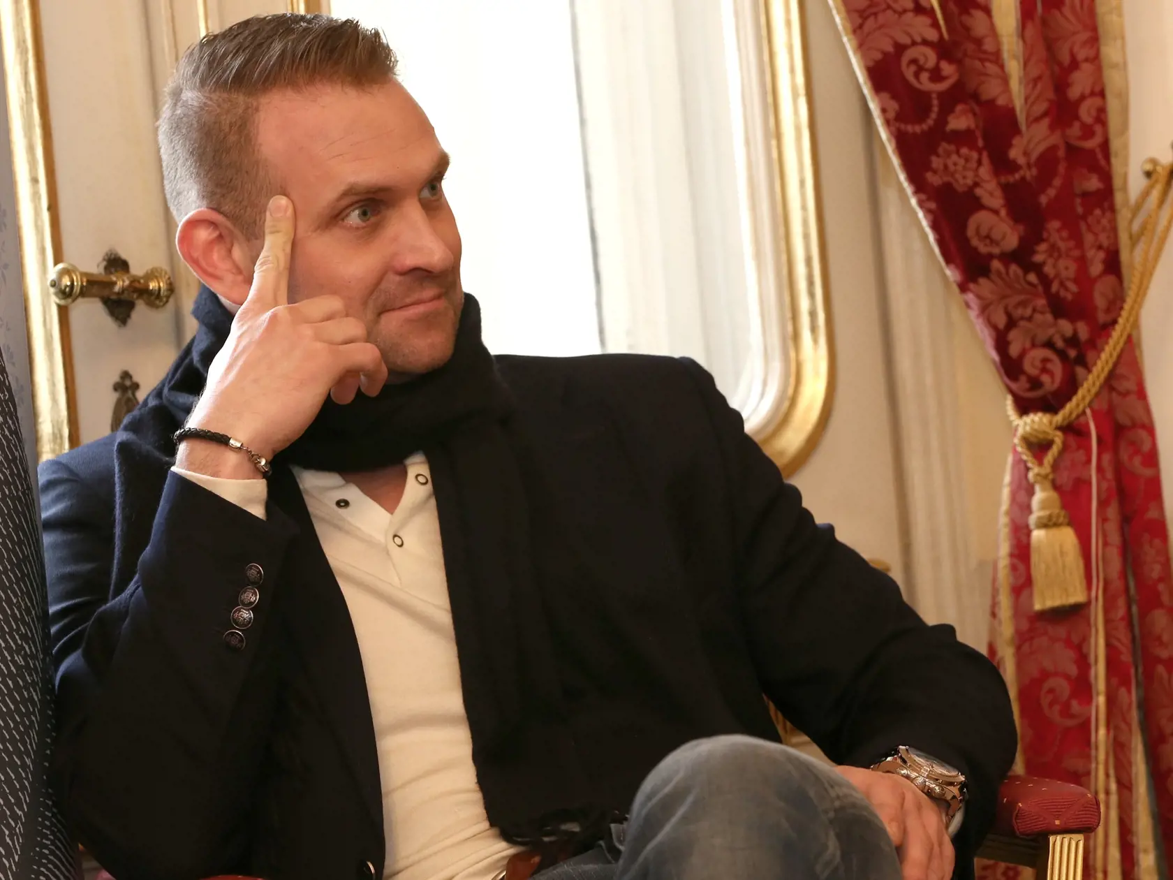 Tlačová beseda pred premiérou divadelnej hry Pán Mimo.