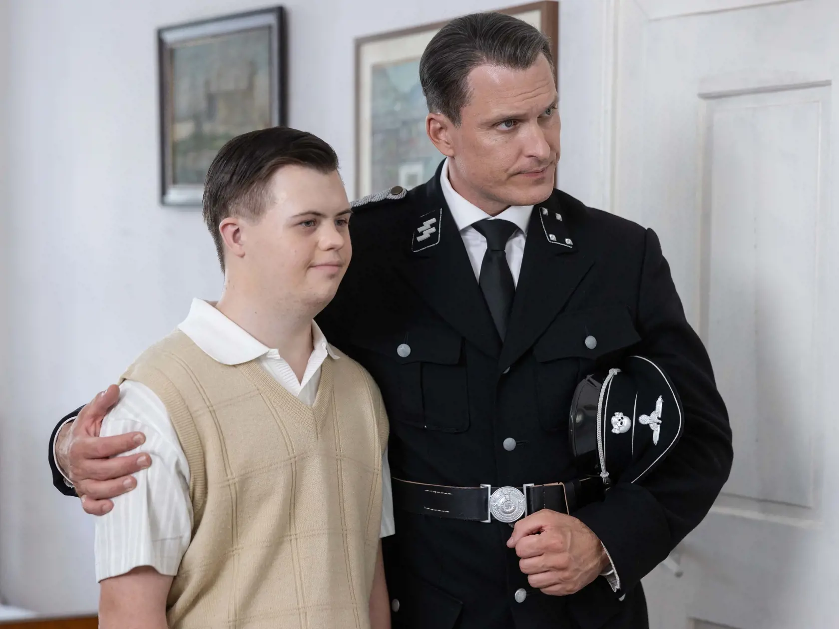 Walter Klaus so svojim bratom Wolfim.