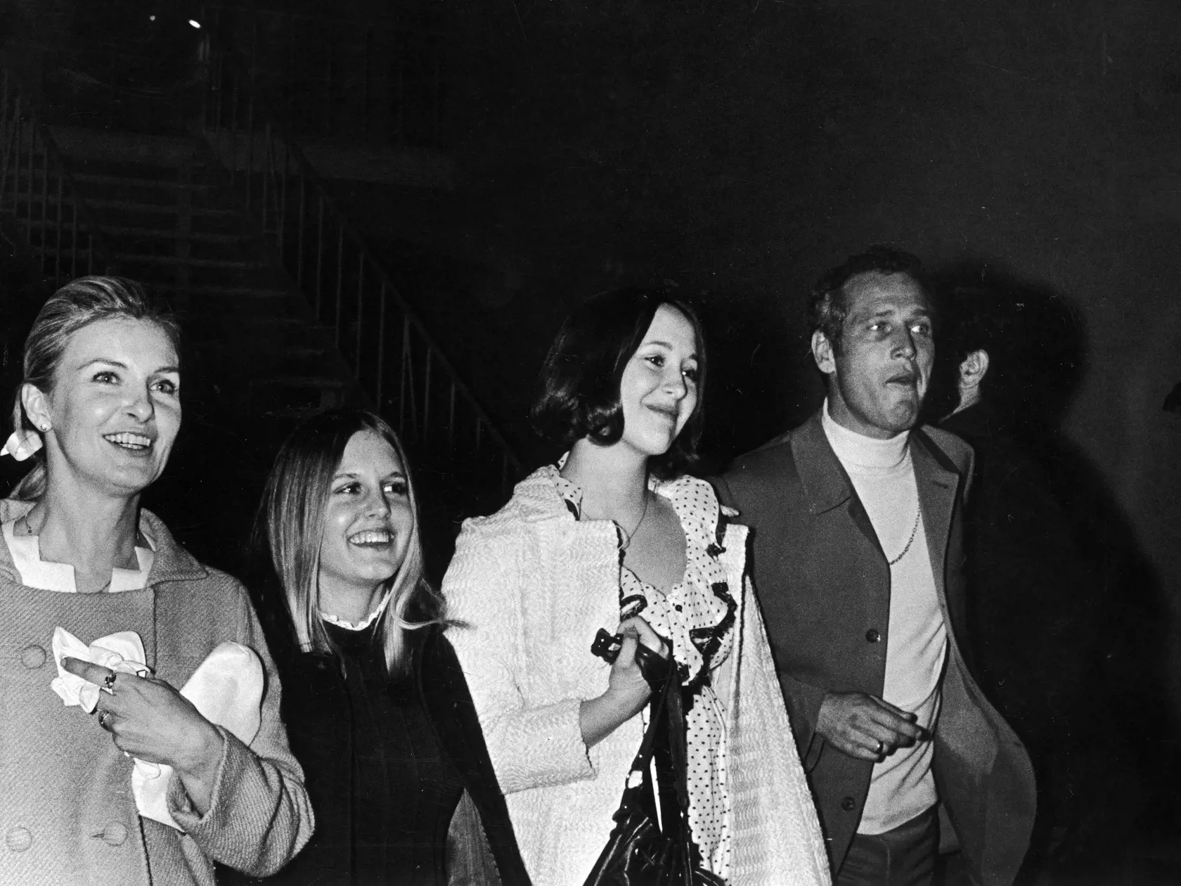 Paul Newman a Joanne Woodward s dcérami