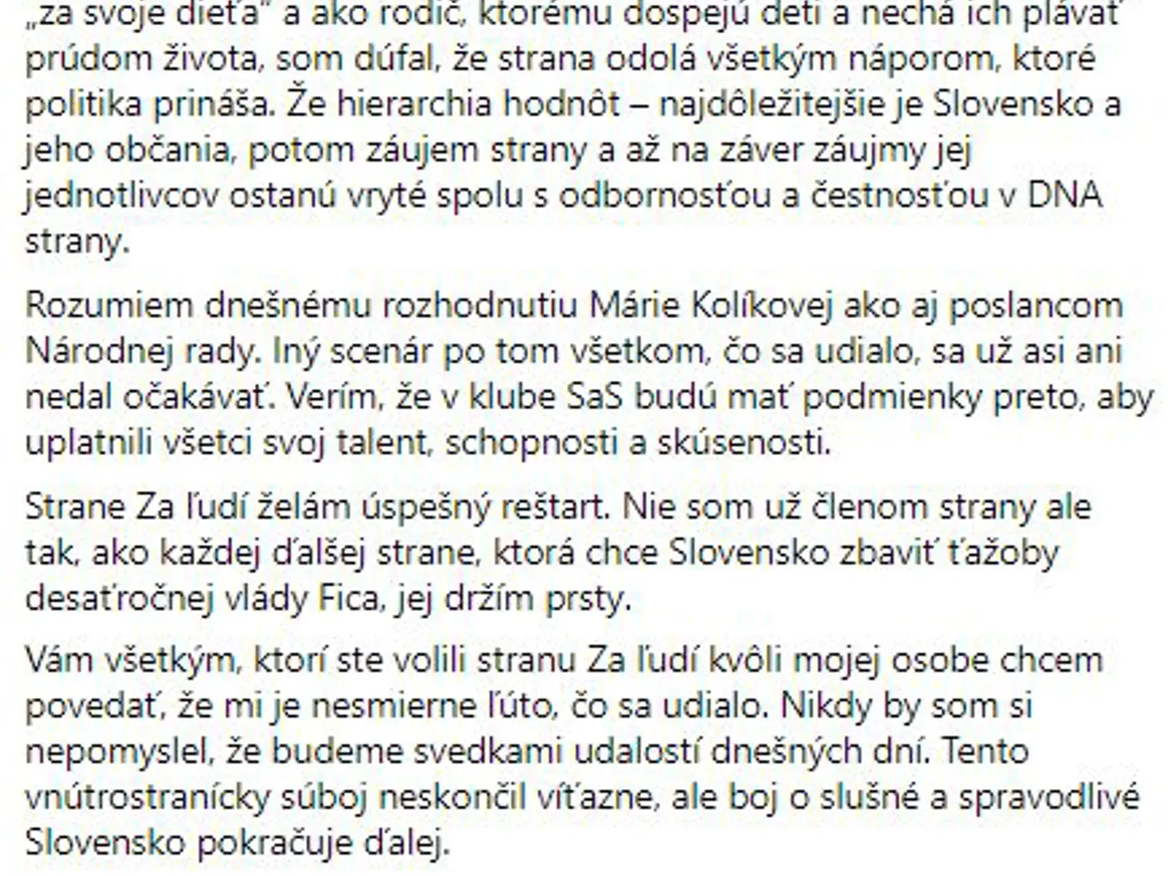 Andrej Kiska - Rozpad strany Za ľudí (2. časť).