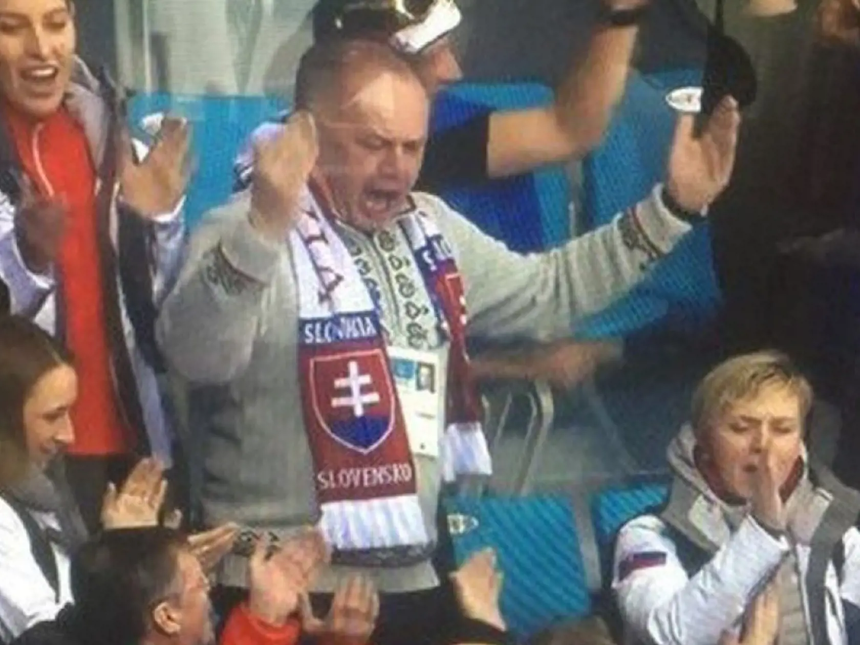Bývalý prezident Andrej Kiska rád navštevoval zápasy hokejovej reprezentácie na majstrovstvách sveta či olympiáde a na tribúne sa po góloch doslova odtrhol z reťaze.