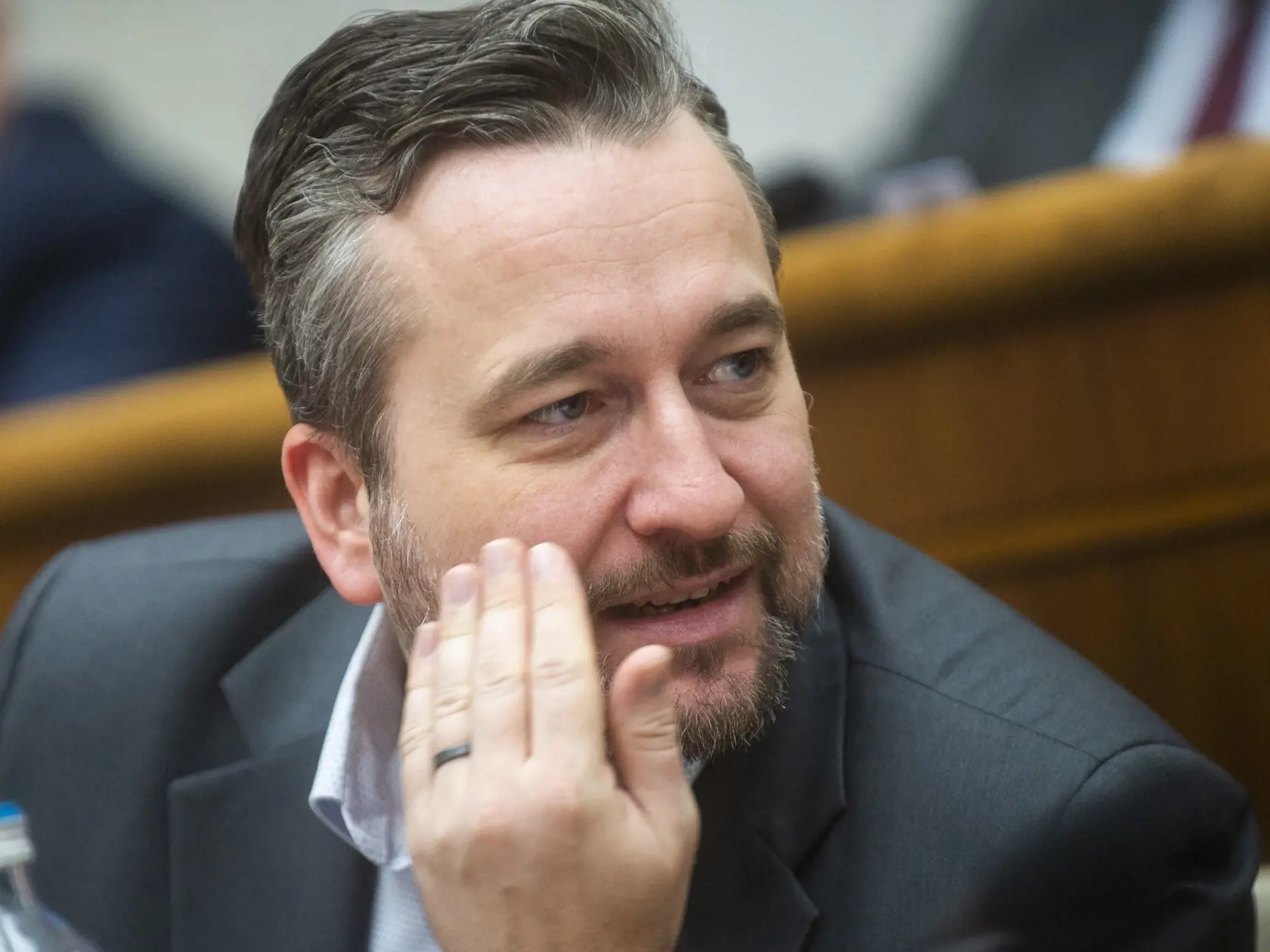 Na snímke poslanec NR SR Ľuboš Blaha (Smer) počas rokovania 78. schôdze NR SR 20. decembra 2022 v Bratislave.