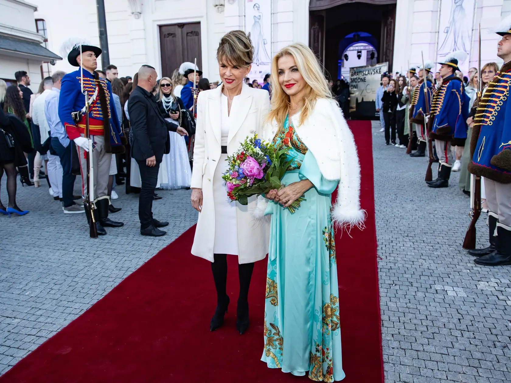 Bratislavské módne dni 2025, druhý deň. Na snímke je Martina Šimkovičová.