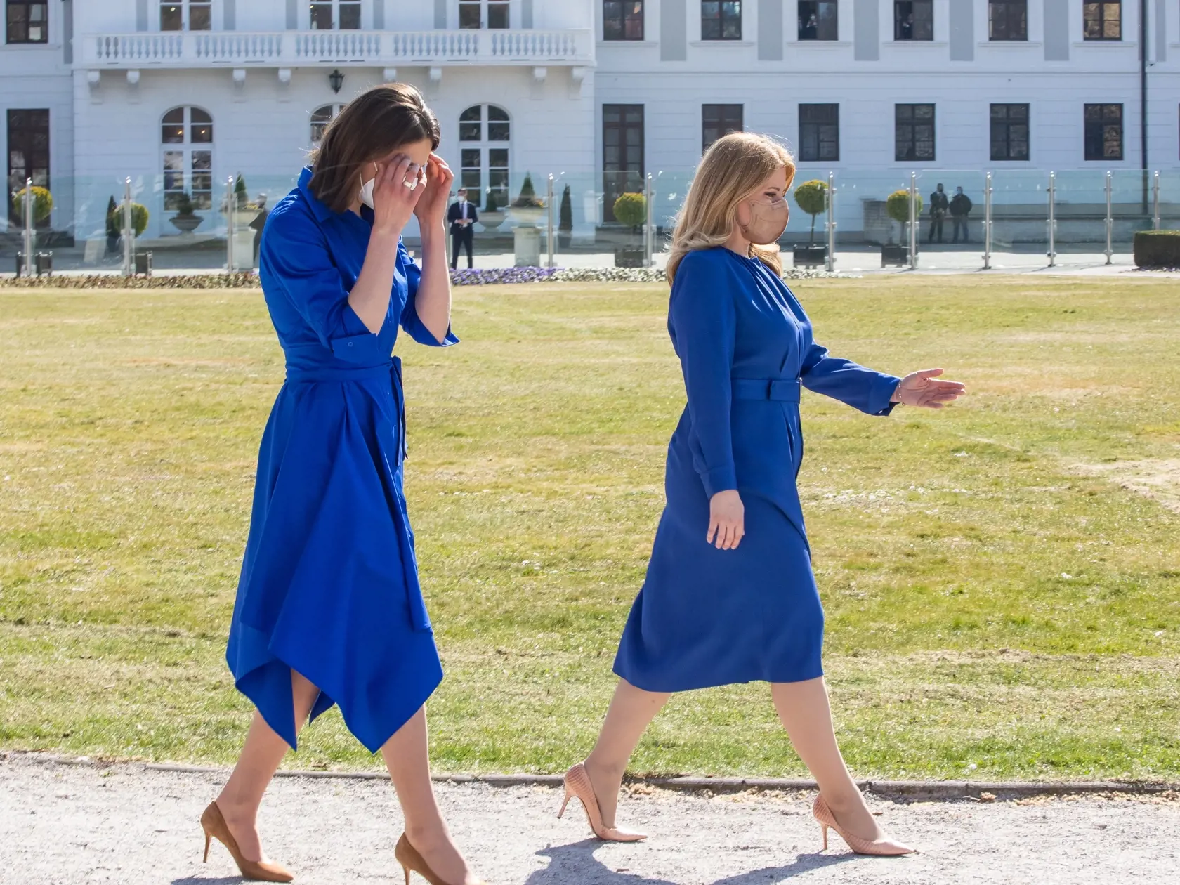 Prezidentka Slovenskej republiky Zuzana Čaputová prijala víťazku Svetového pohára v zjazdovom lyžovaní Petru Vlhovú.