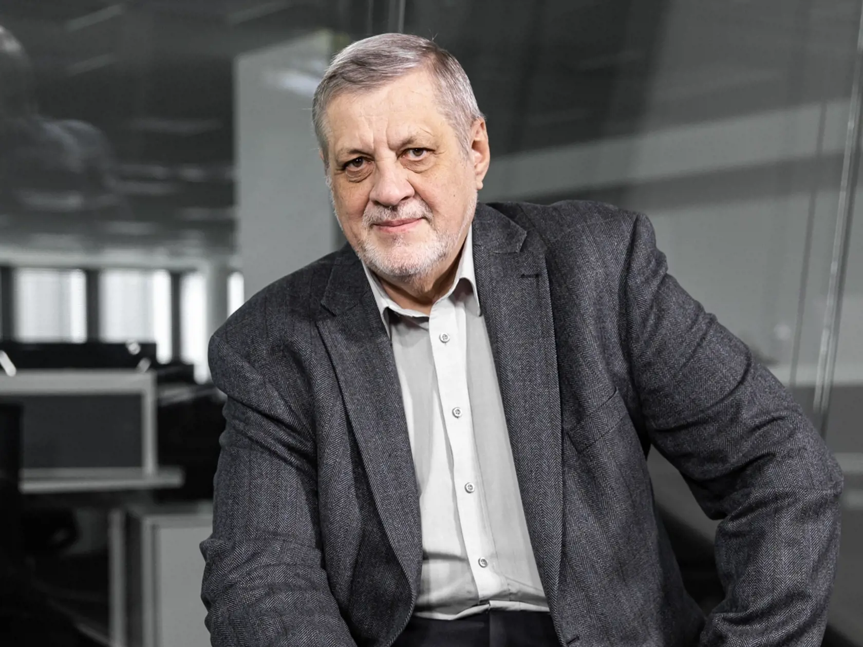 Ján Kubiš v štúdiu PLUS 7 DNÍ v Bratislave.