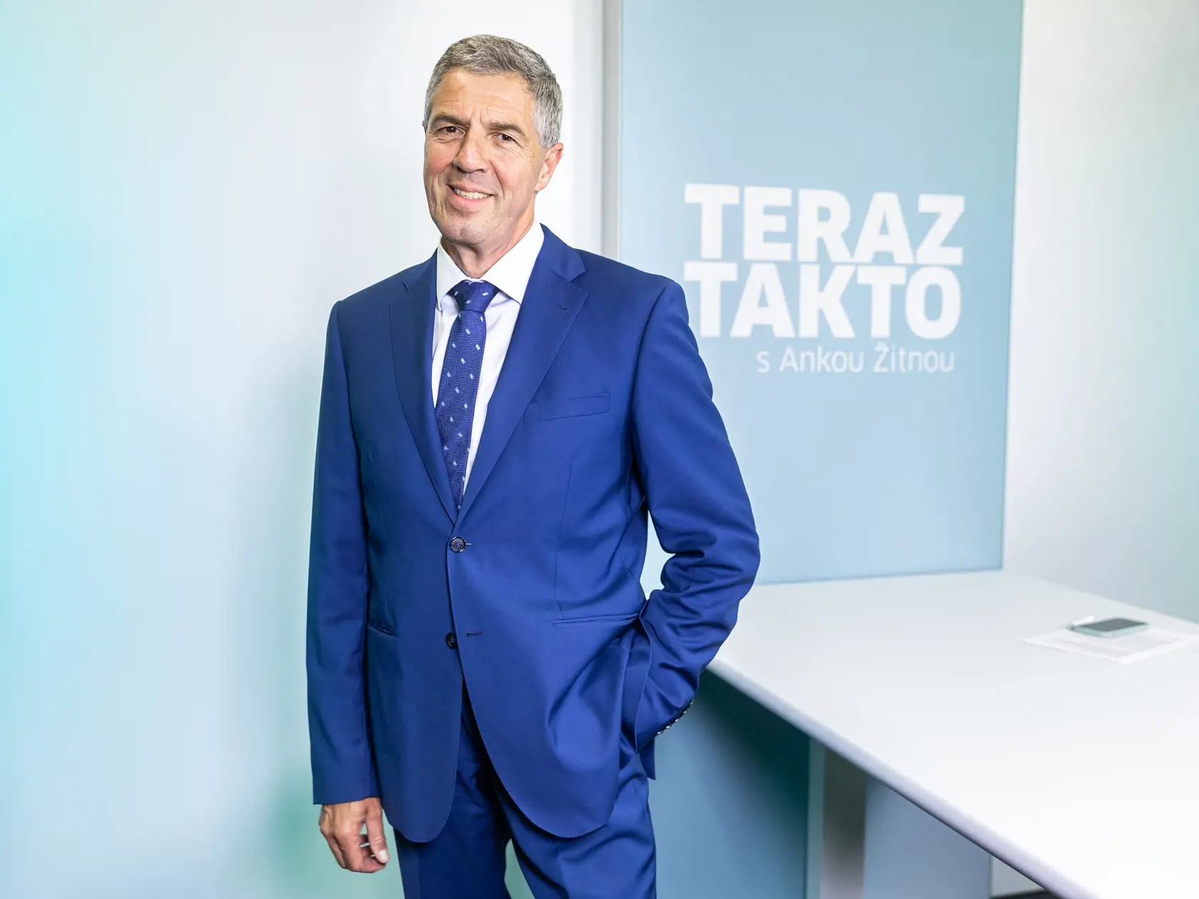 Diskusná relácia "Teraz Takto", ktorej hosťom bol Béla Bugár.