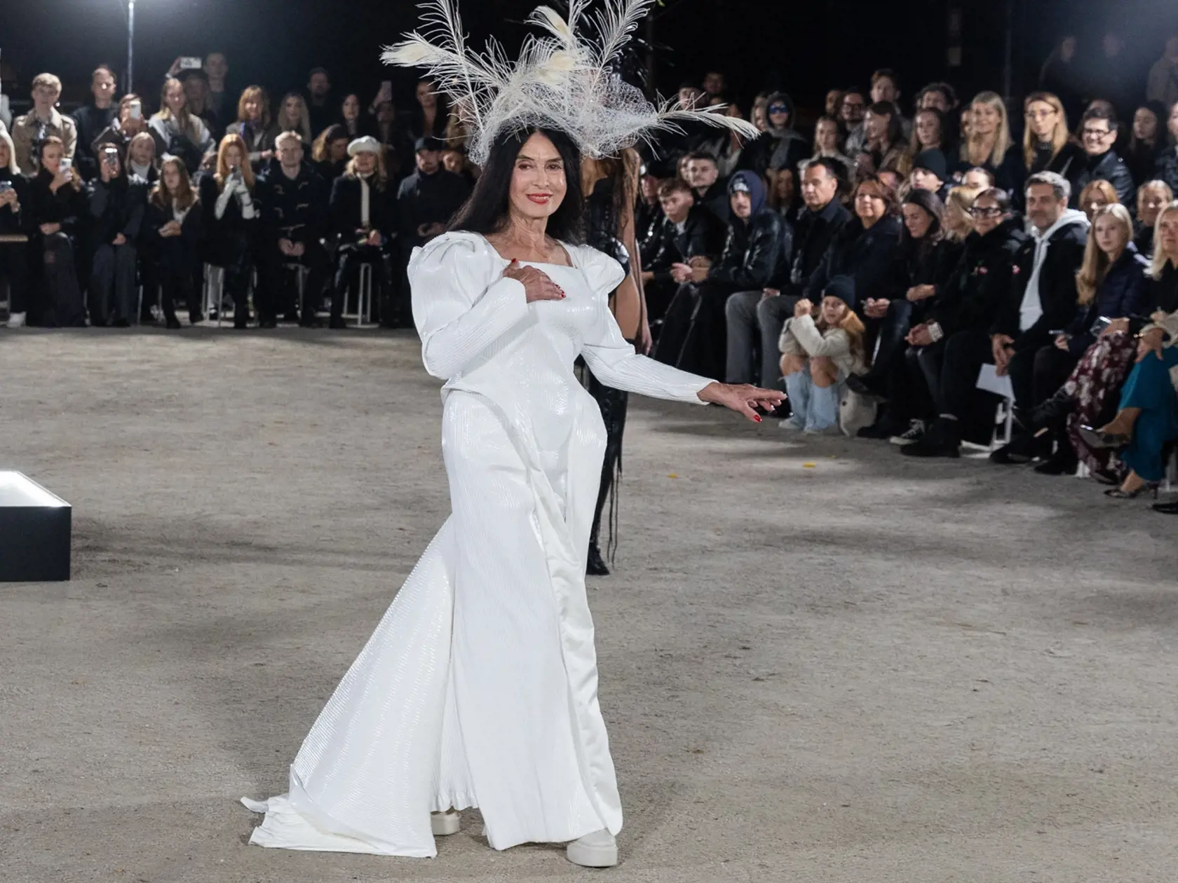 Zuzana Kocúriková. Takto sa predviedla počas módnej šou Fashion LIVE! v roku 2024.
