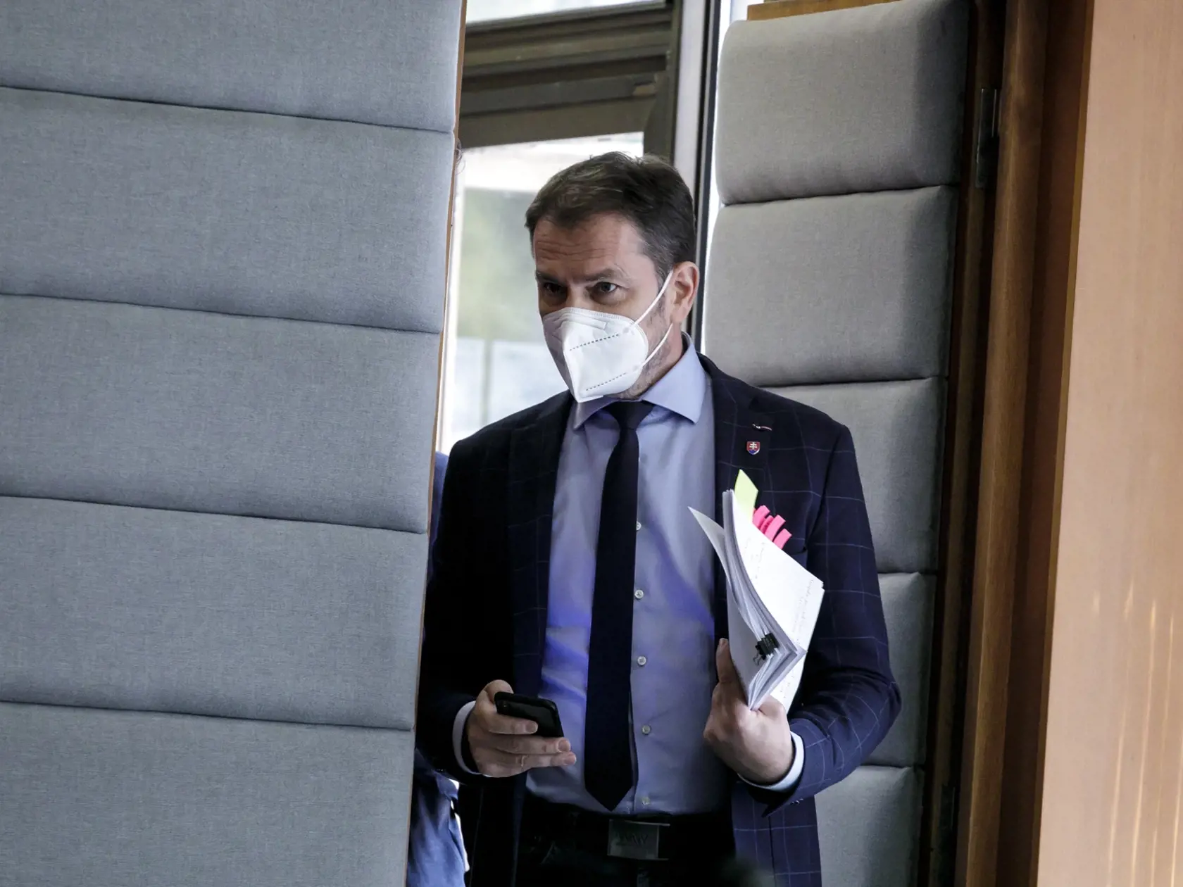 Na snímke je podpredseda vlády a minister financií SR Igor Matovič (OĽaNO).