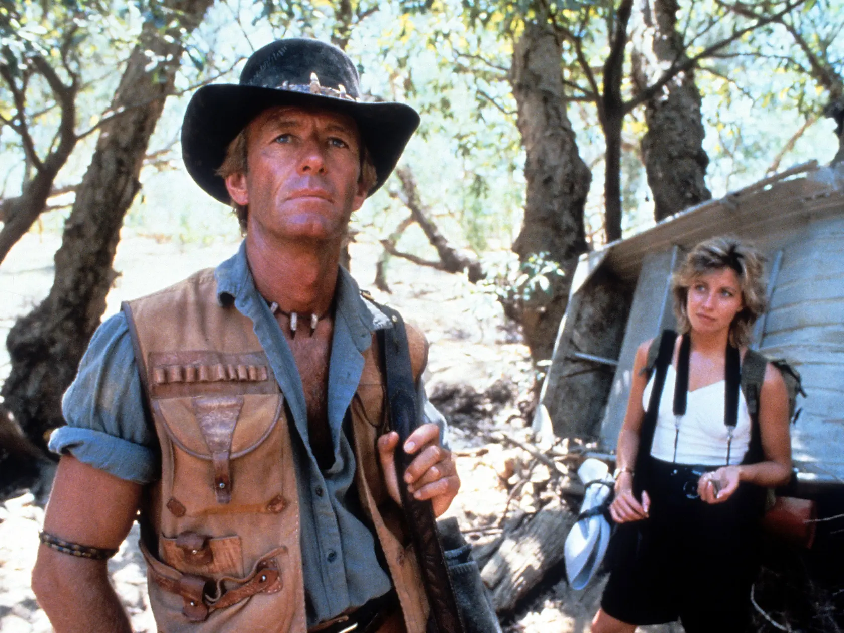 Krokodíl Dundee, Paul Hogan, Linda Kozlowski