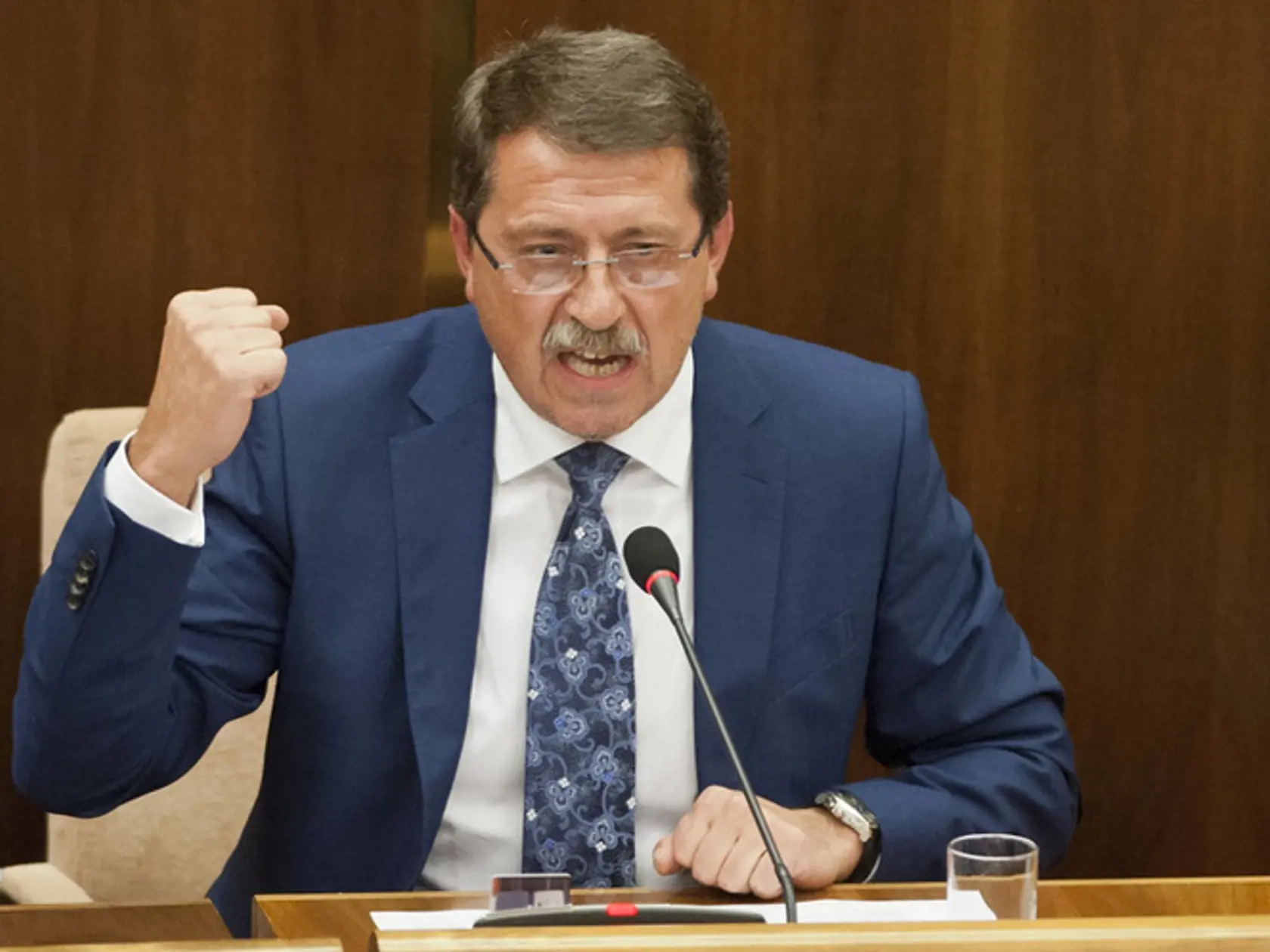 Pavol Paška v časoch najväčšej politickej slávy.