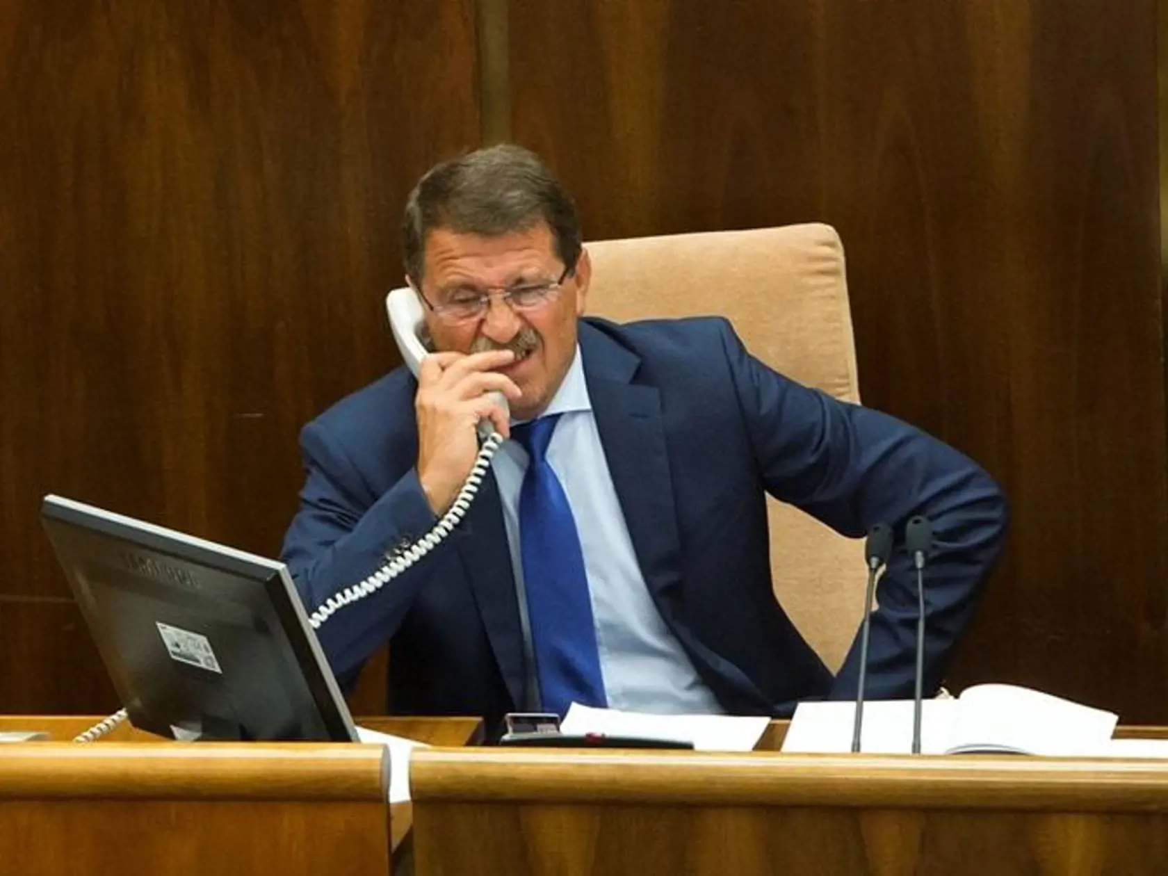 Pavol Paška v časoch najväčšej politickej slávy.