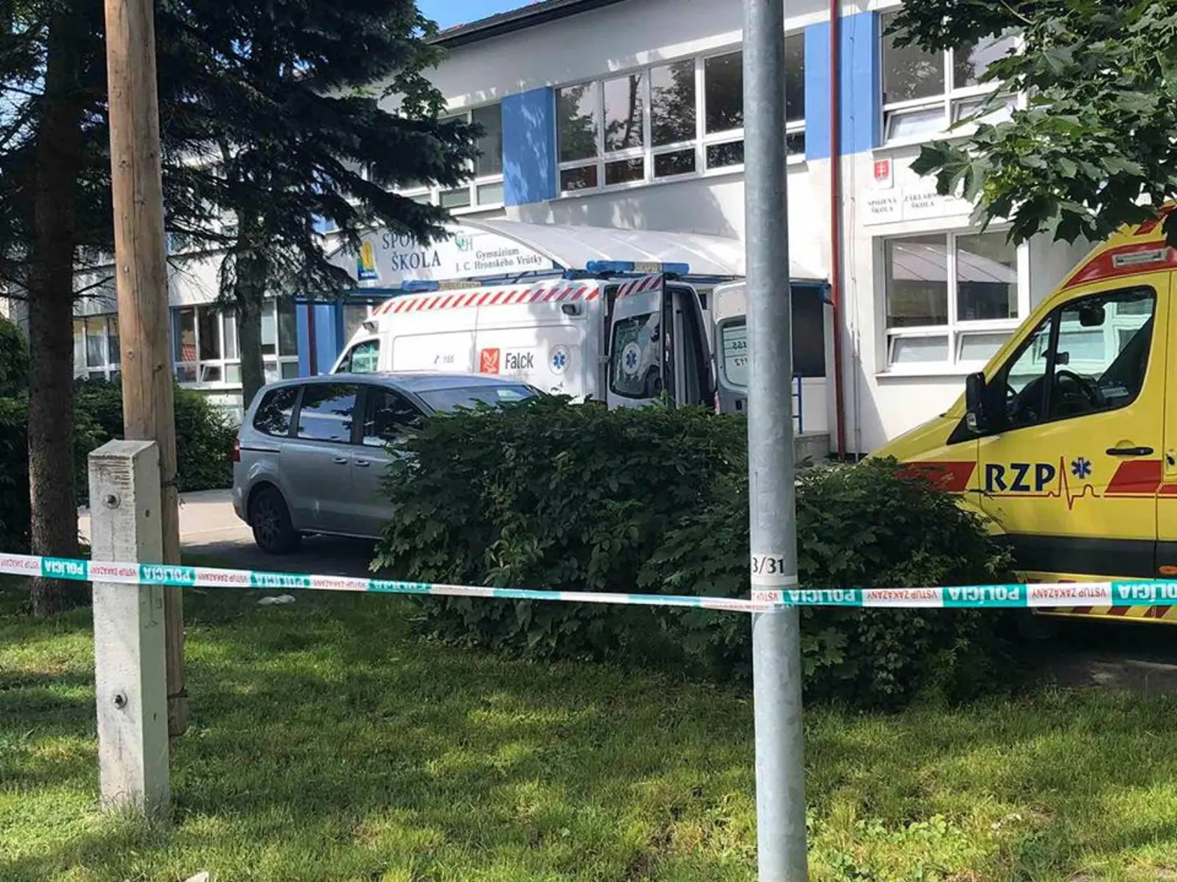 MIMORIADNA UDALOSŤ V ZÁKLADNEJ ŠKOLE VO VRÚTKACH