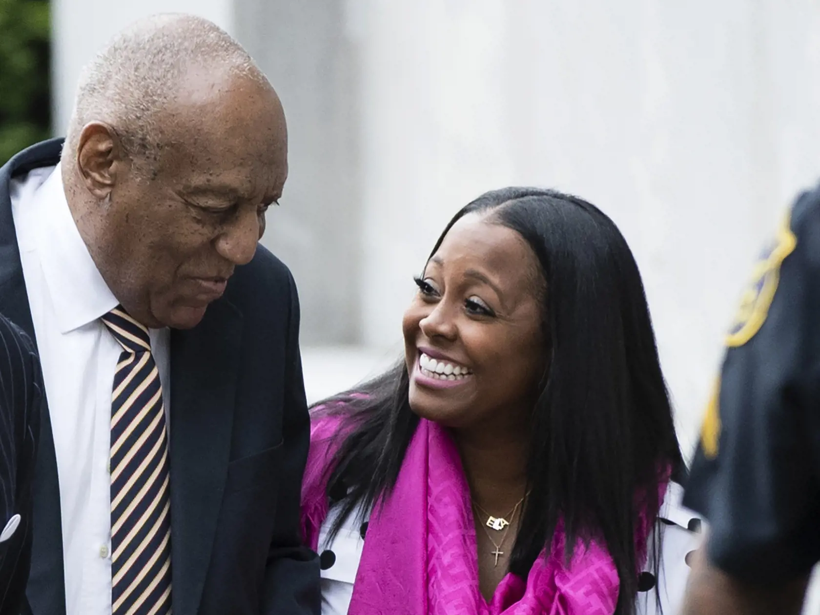 Herečka Keshia Knight Pulliam, alias Rudy ho prišla tiež podporiť.