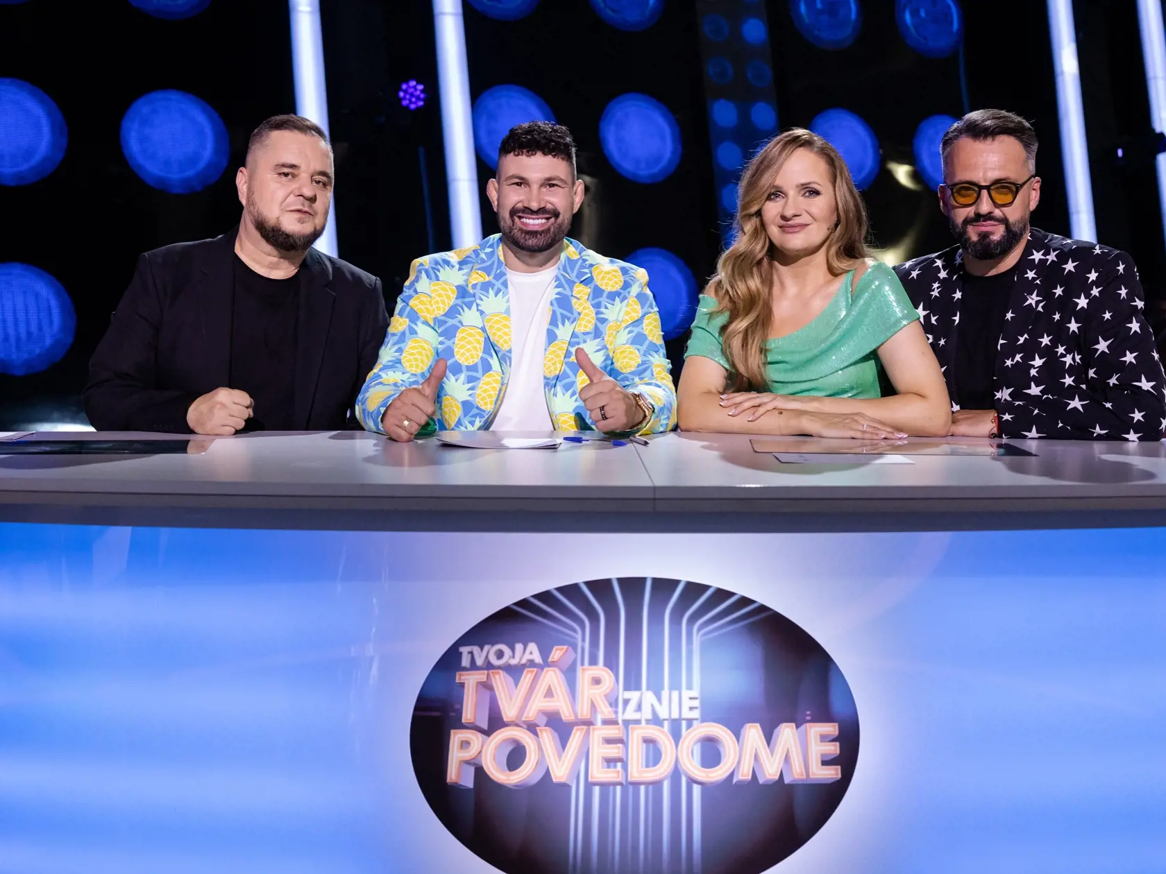 Zuzana Šebová ako porotkyňa v šou Tvoja tvár znie povedome.