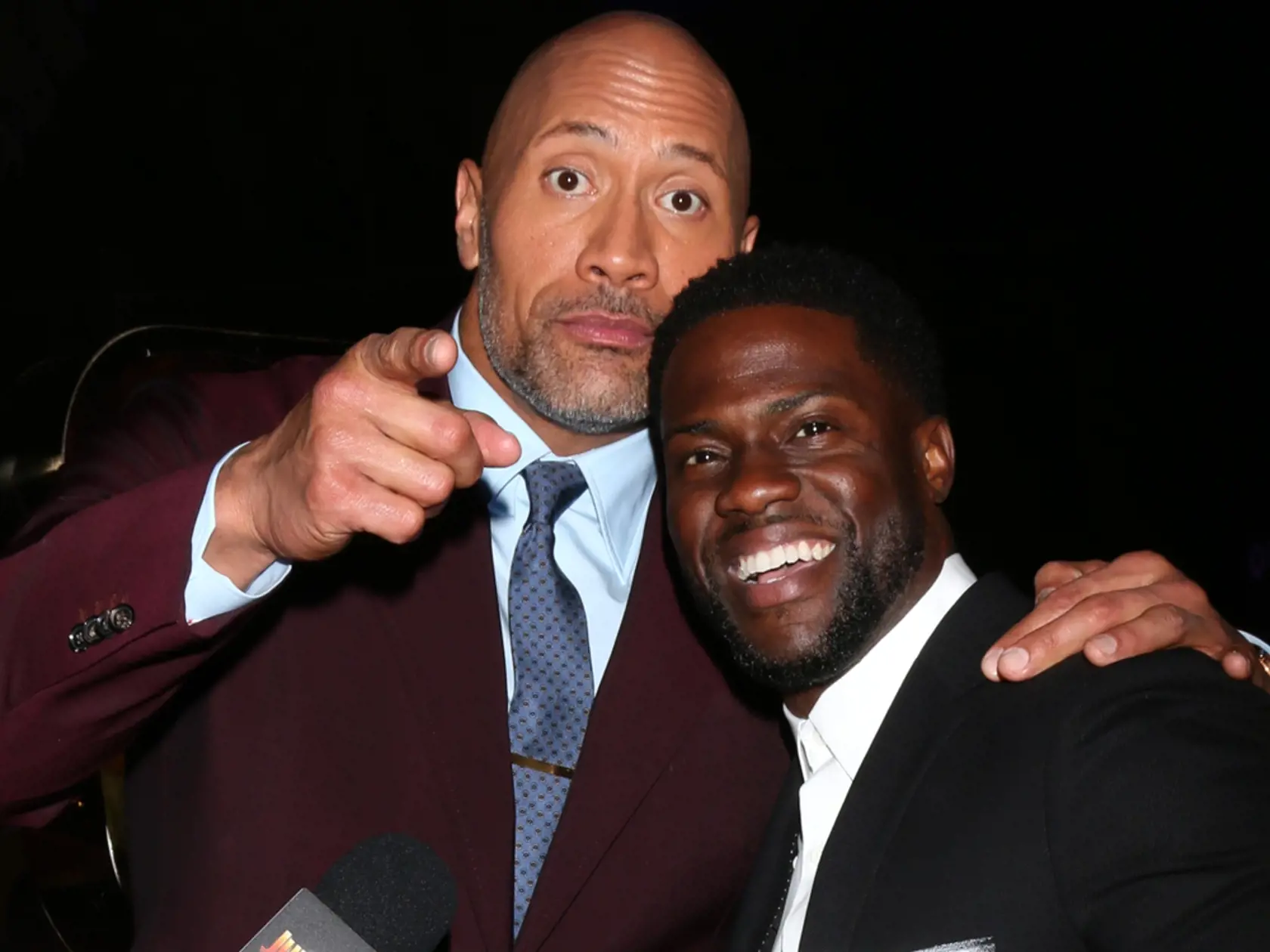 Dwayne Johnson a Kevin Hart