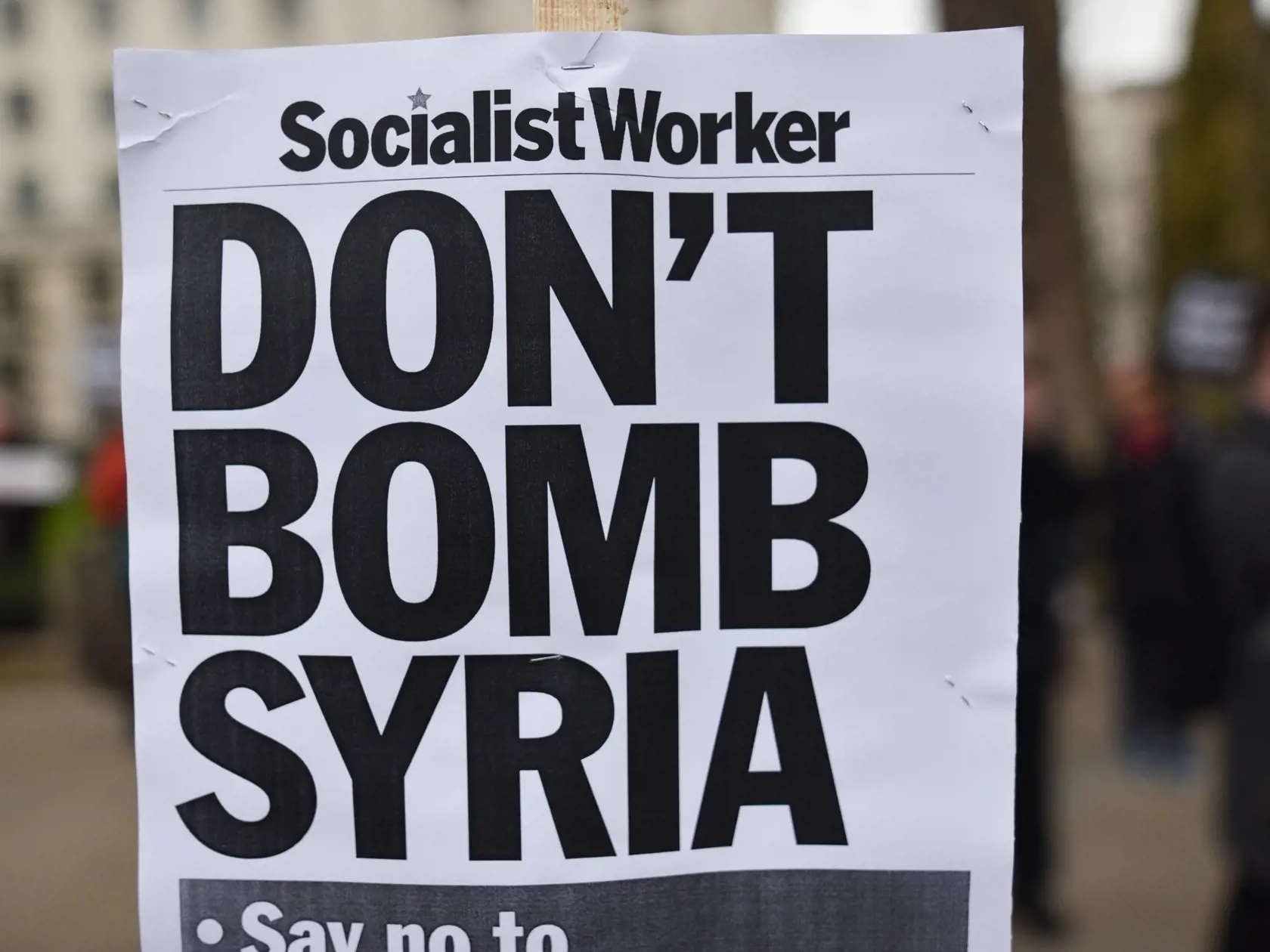 Británia: Protesty proti vojne v Sýrii