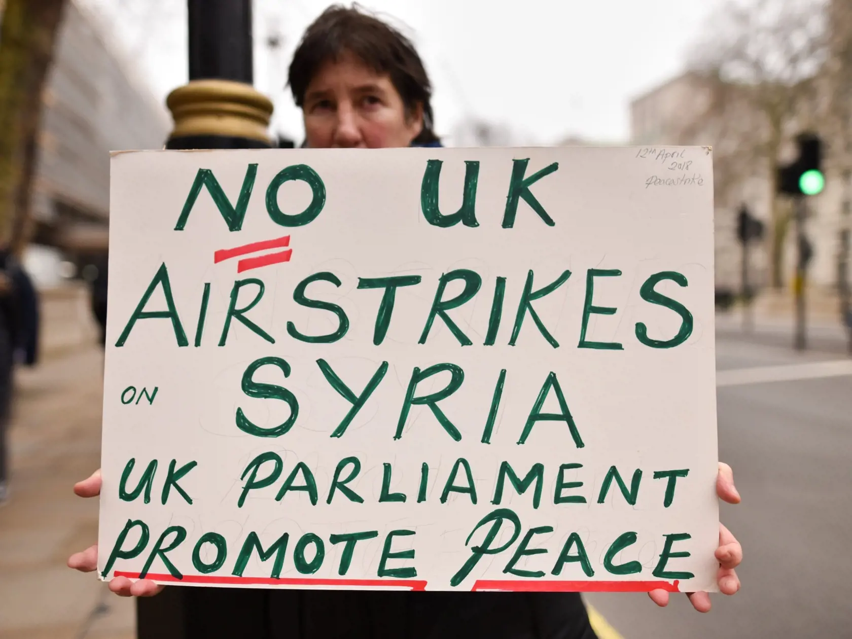 Británia: Protesty proti vojne v Sýrii