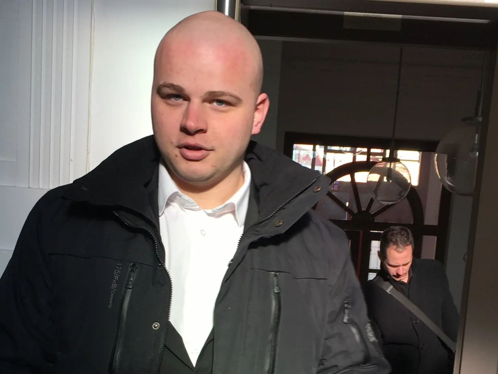 Milan Mazurek na Špecializovanom trestnom súde v Banskej Bystrici. 