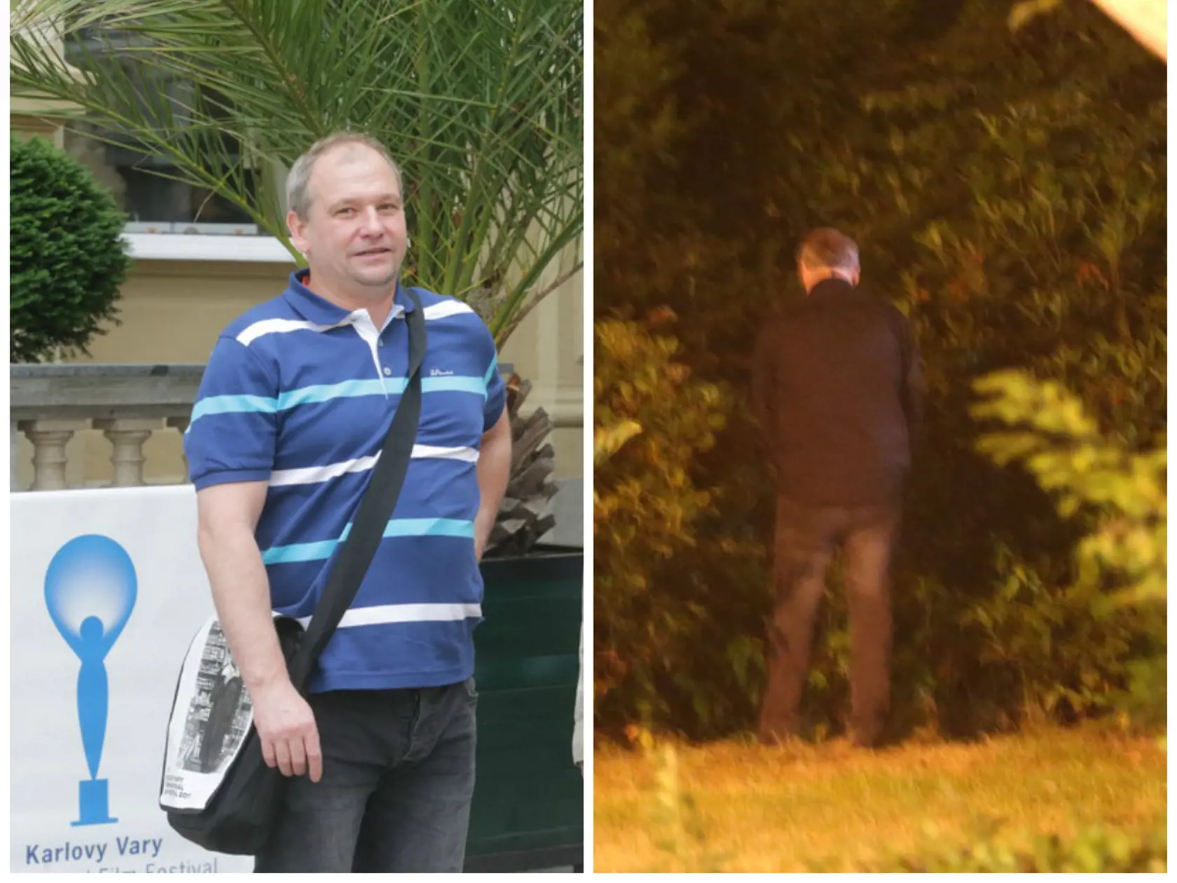 Napriek tomu, že je v Karlových Varoch množstvo reštaurácií, podnikov a barov, herec Marek Taclík sa rozhodol, že si radšej ako na wc uľaví v parku v centre mesta. Nuž, toto je ďalší dôkaz toho, že volanie prírody je niekedy jednoducho silnejšie.