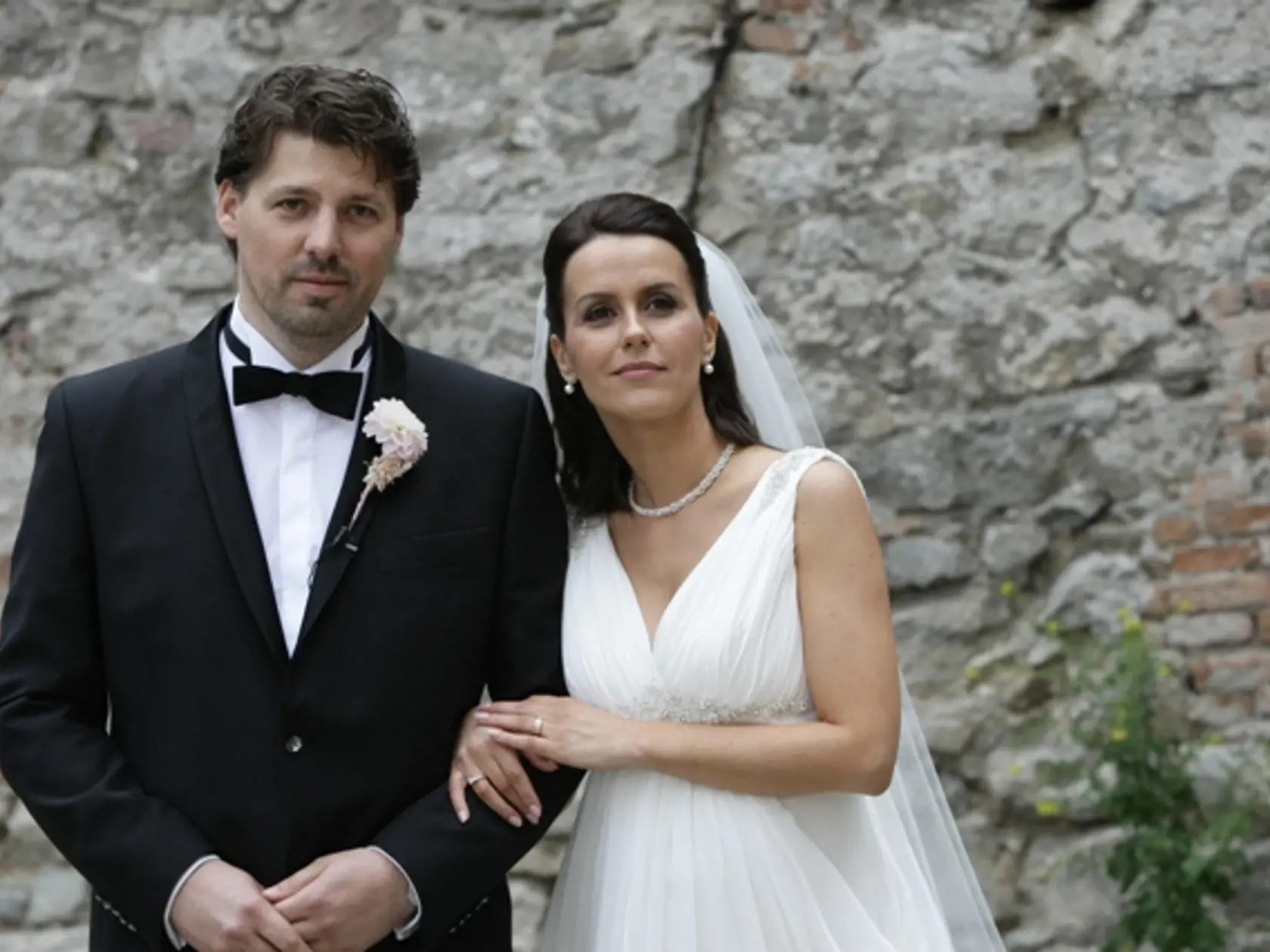 Silvia Glendová (32) s manželom Miroslavom Belešom (33).