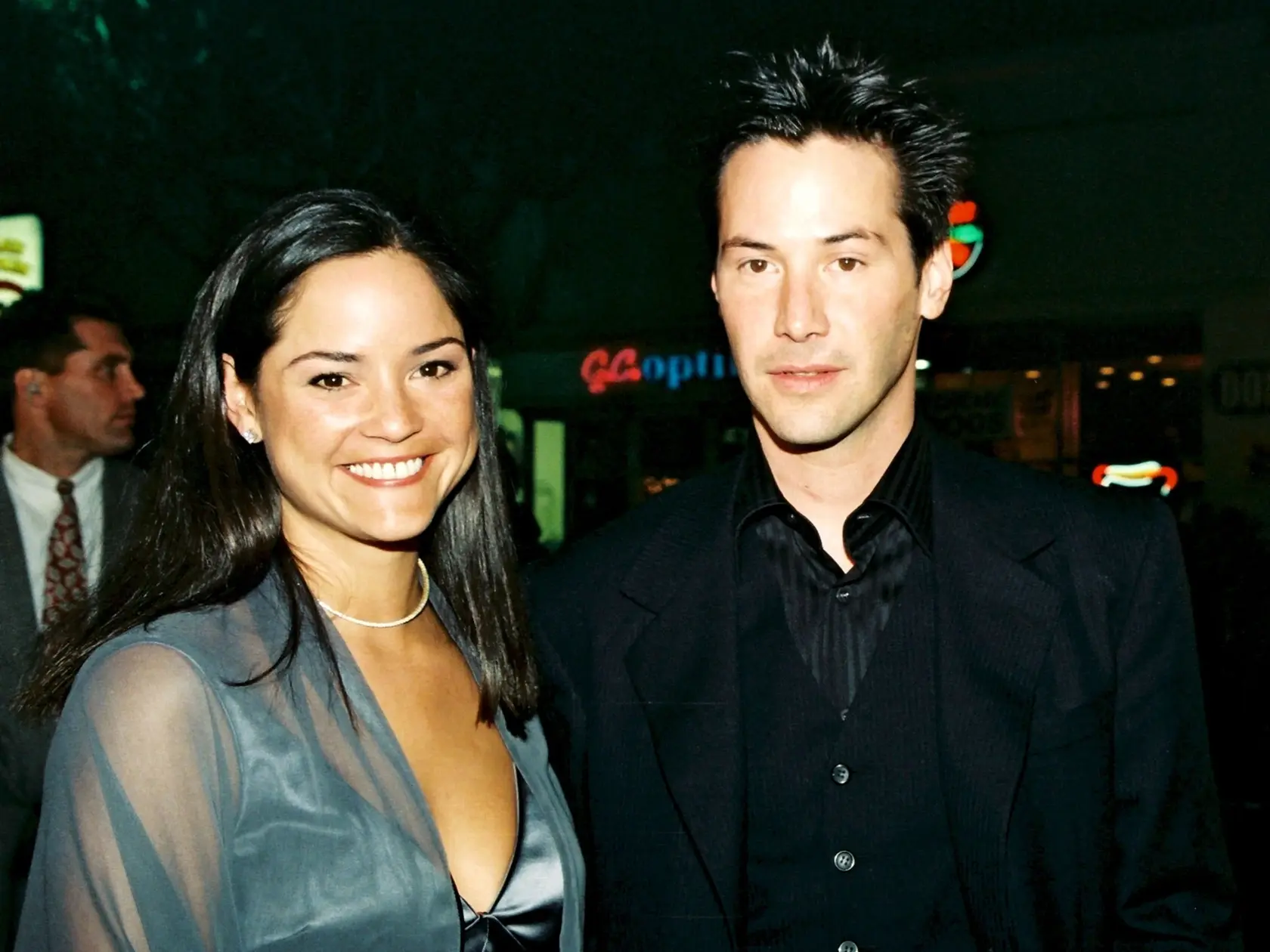 Keanu Reeves a Jennifer Syme 