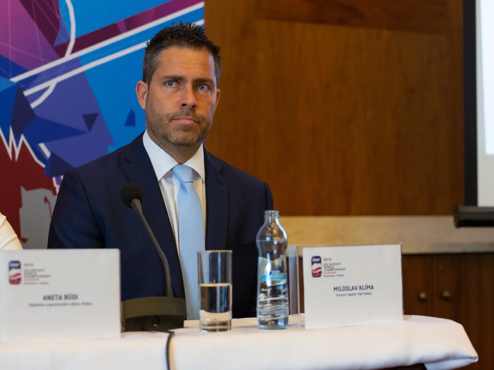 Súčasný výkonný riaditeľ HC Košice Miloslav Klíma.