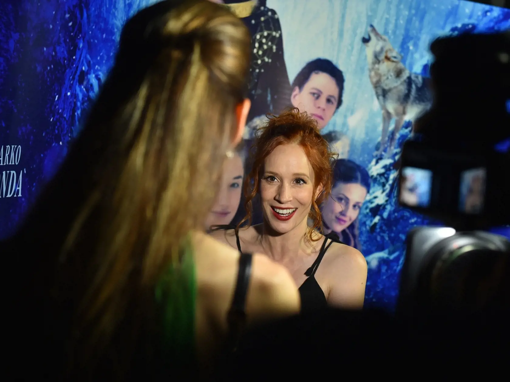 Táňa Pauhofová na bratislavskej premiére.