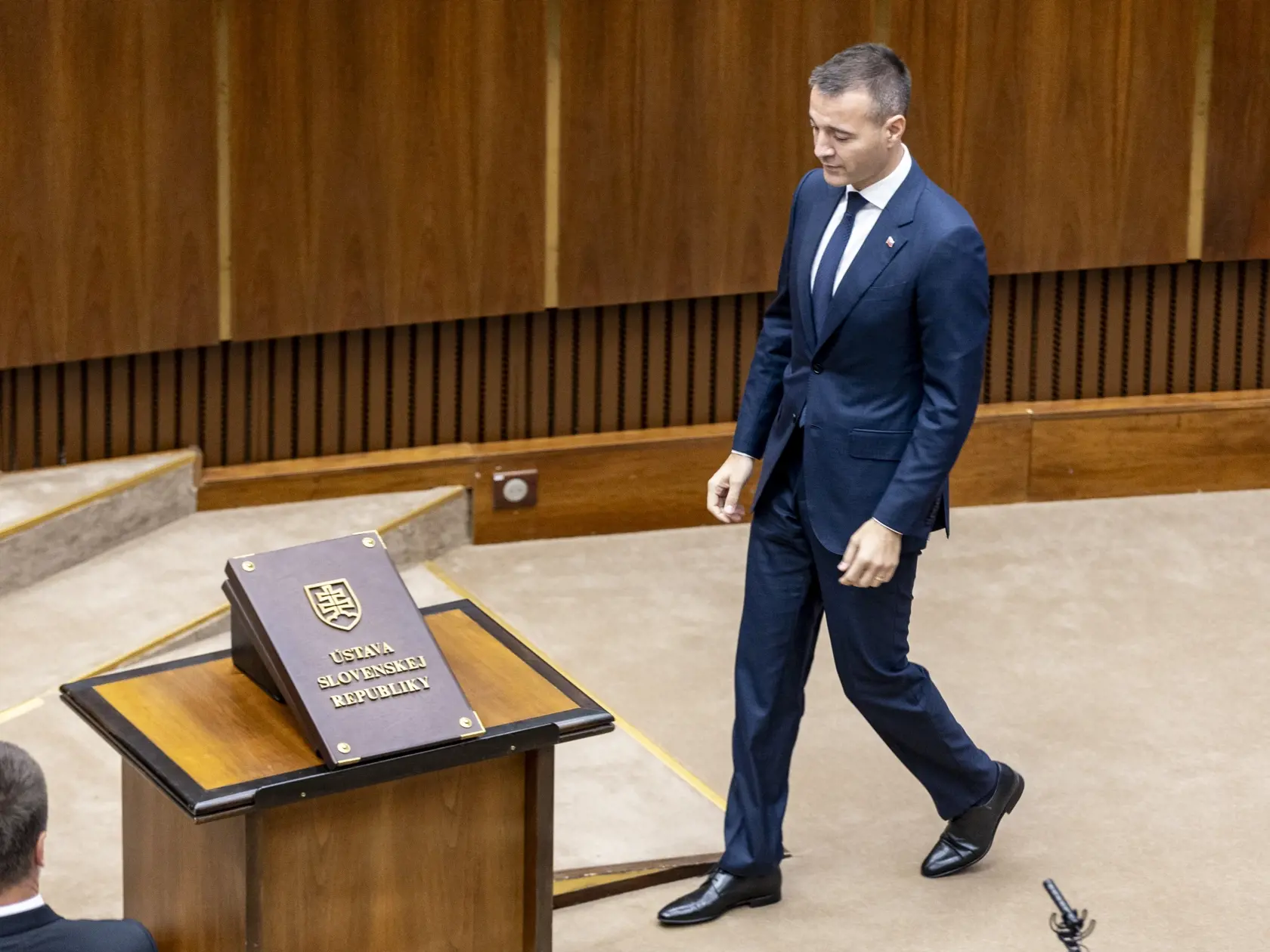 Slavnostná prísaha nových poslancov v  Národnej rade Slovenskej republiky. 