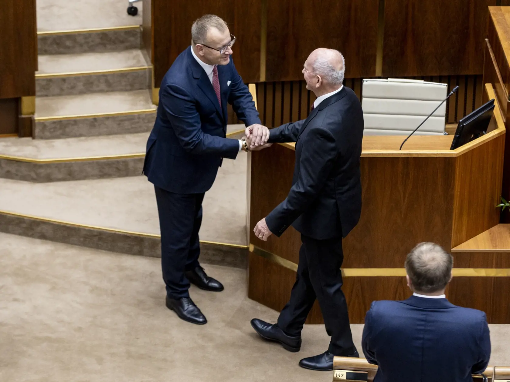 Slavnostná prísaha nových poslancov v  Národnej rade Slovenskej republiky. 