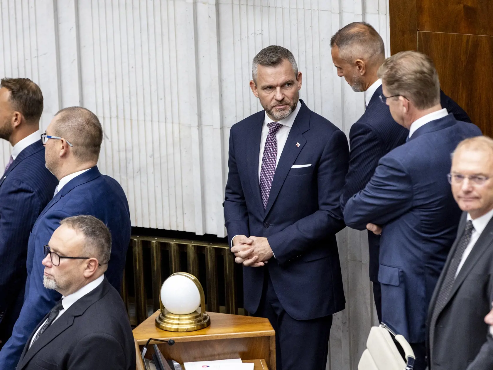 Slavnostná prísaha nových poslancov v  Národnej rade Slovenskej republiky. 