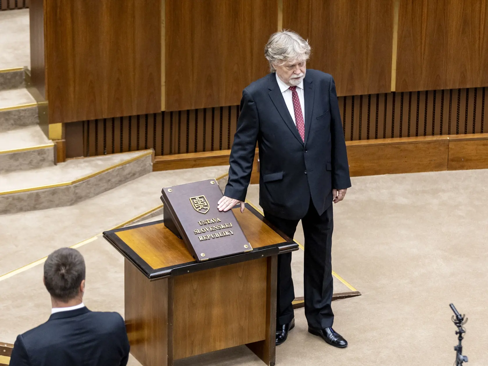 Slavnostná prísaha nových poslancov v  Národnej rade Slovenskej republiky. 