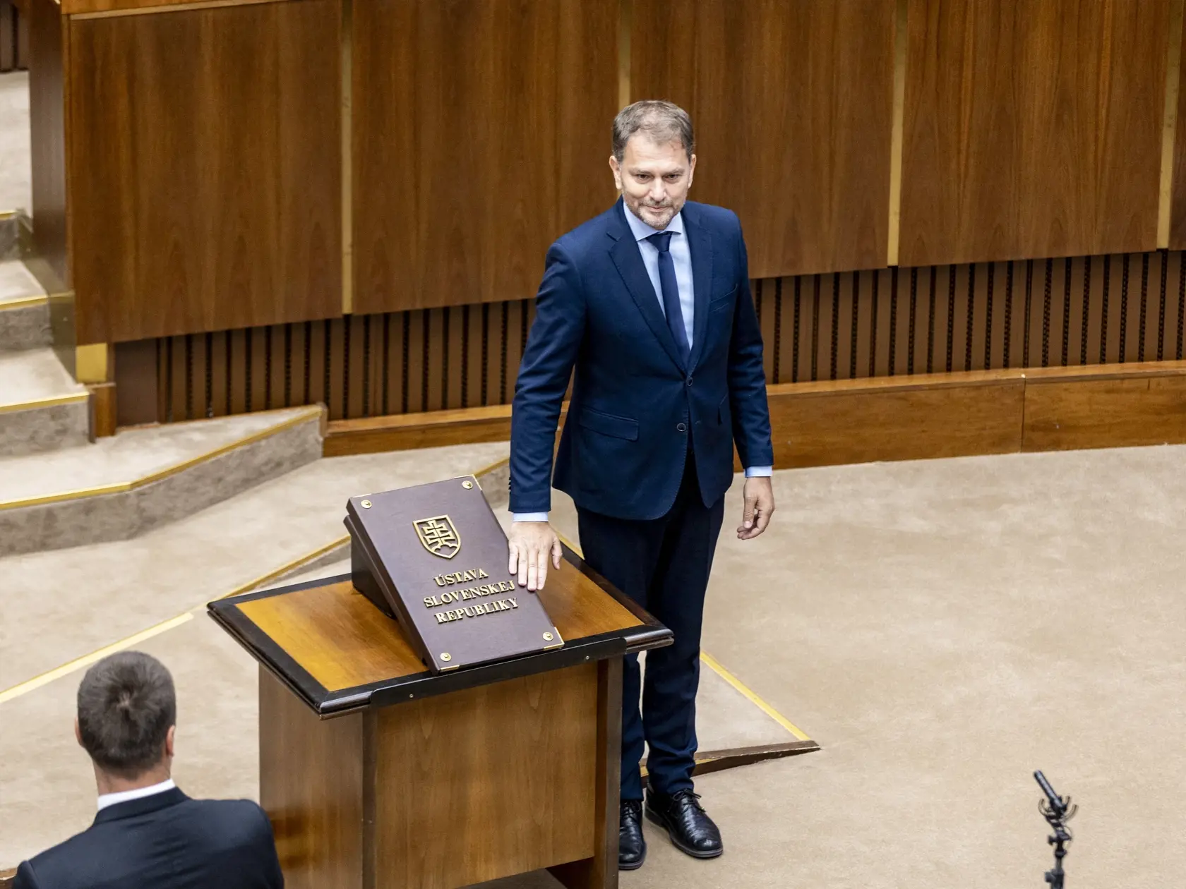 Slavnostná prísaha nových poslancov v  Národnej rade Slovenskej republiky. 
